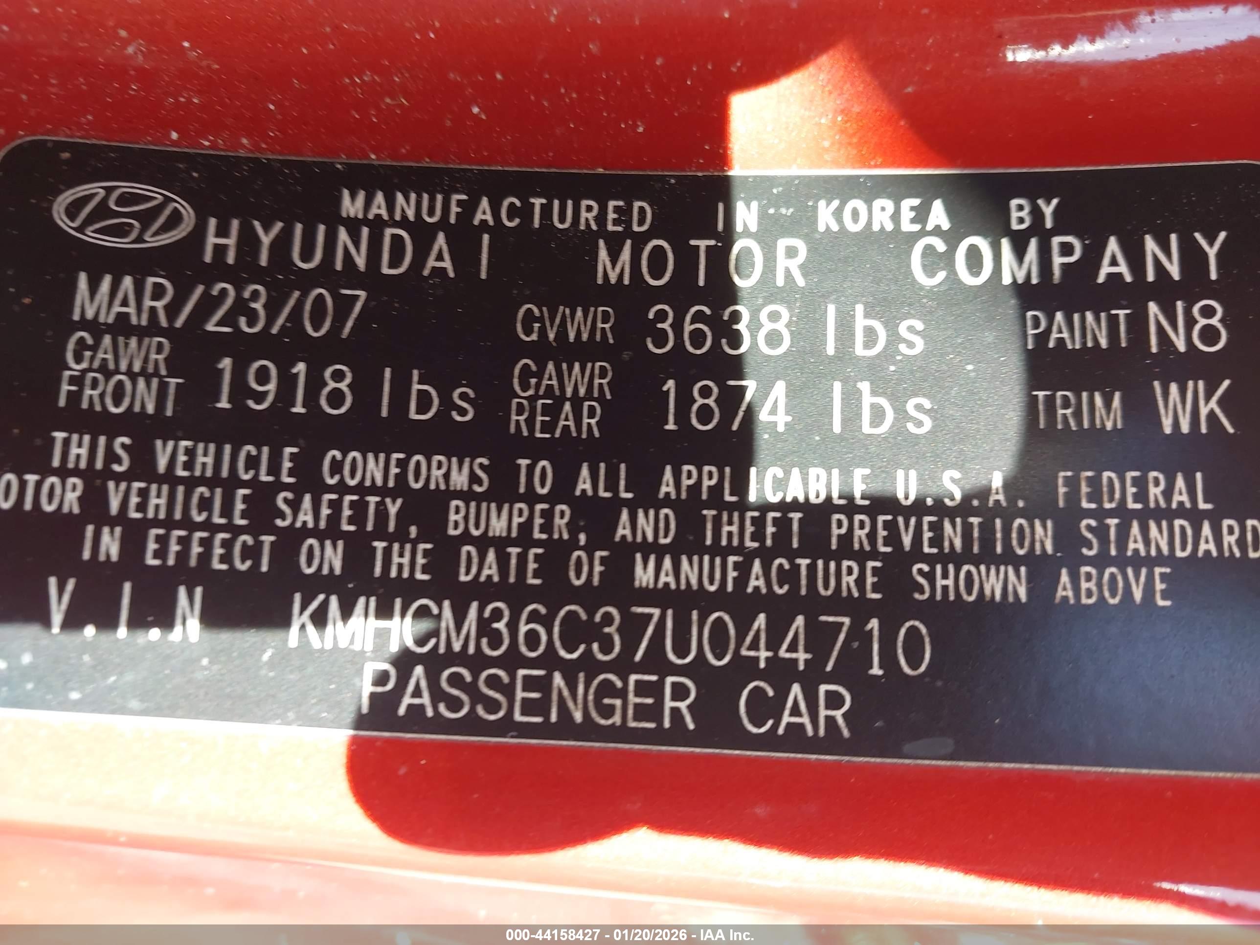 HYUNDAI ACCENT image 9