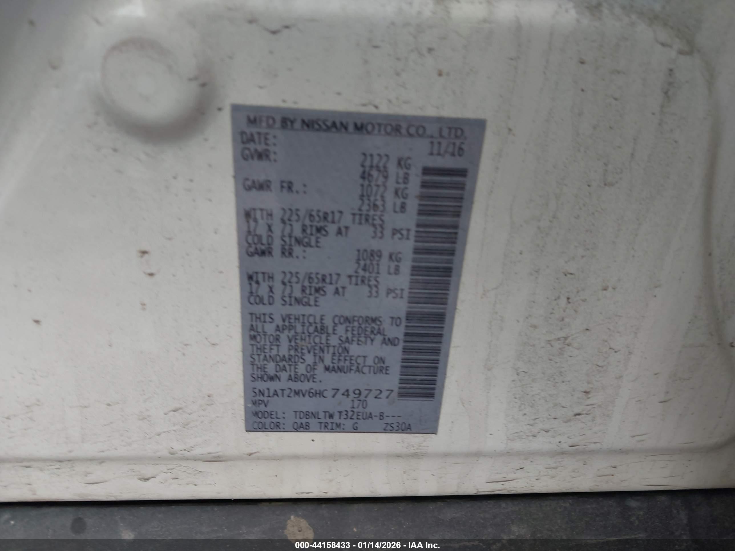 NISSAN ROGUE image 9