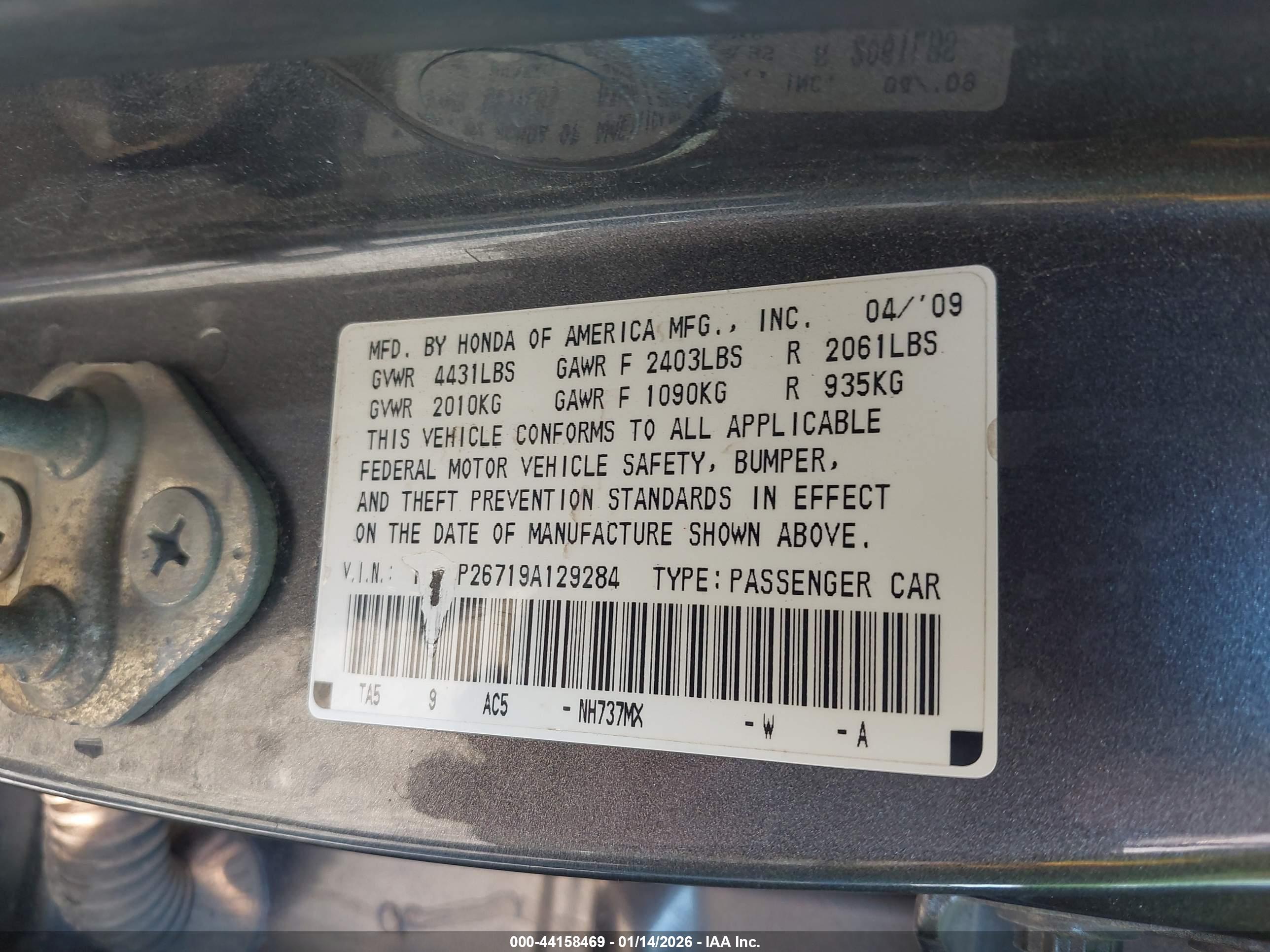 HONDA ACCORD image 9