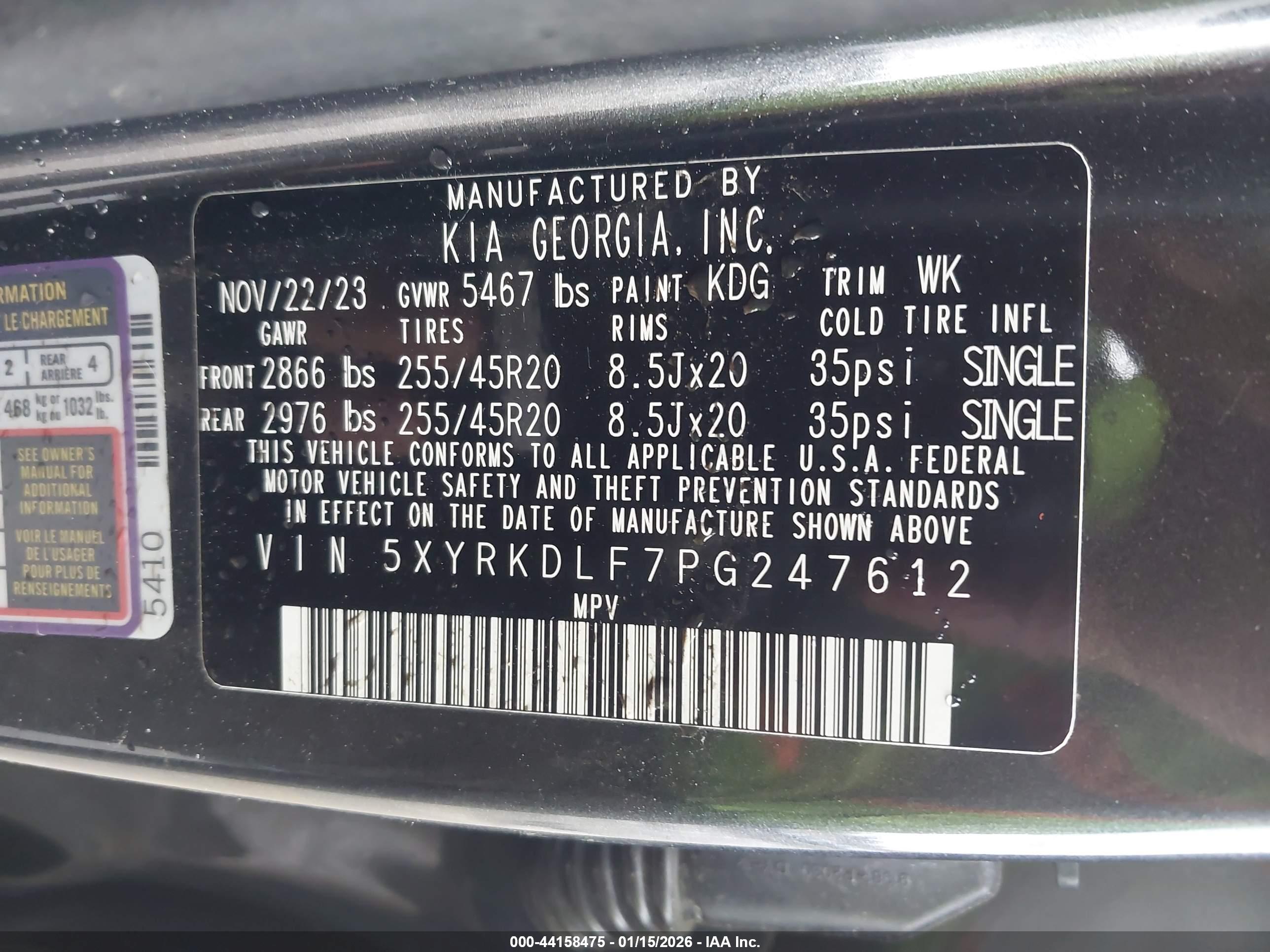 KIA SORENTO image 9