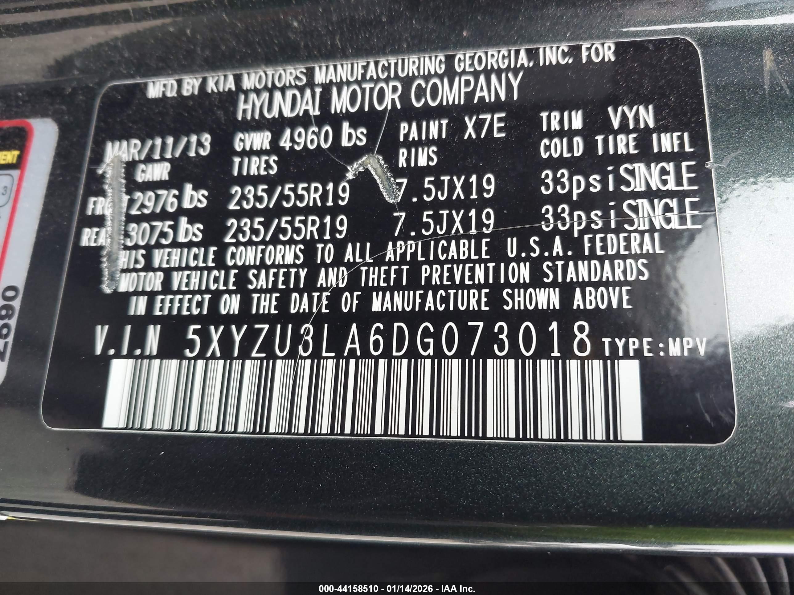 HYUNDAI SANTA image 9