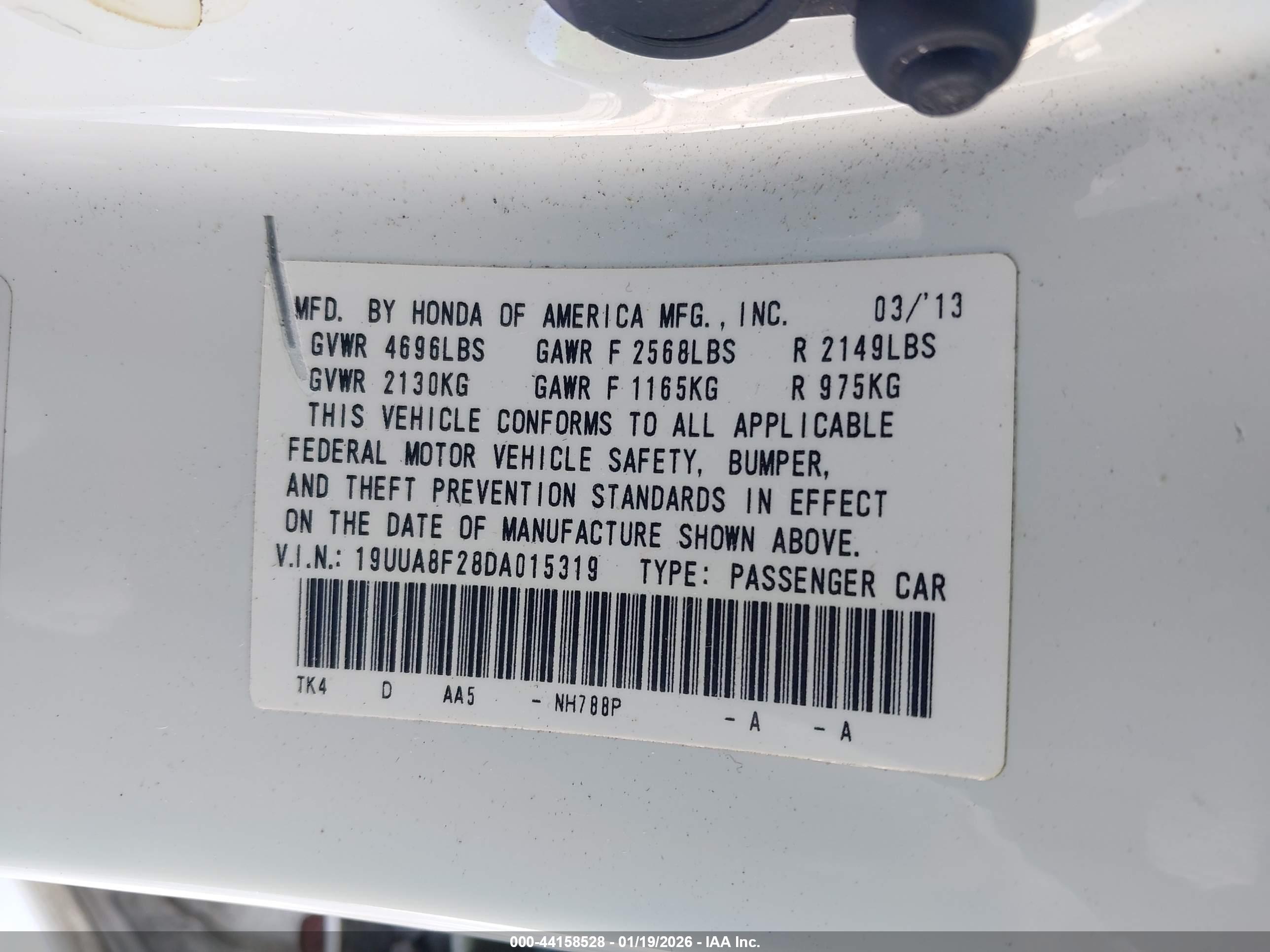 ACURA TL image 9