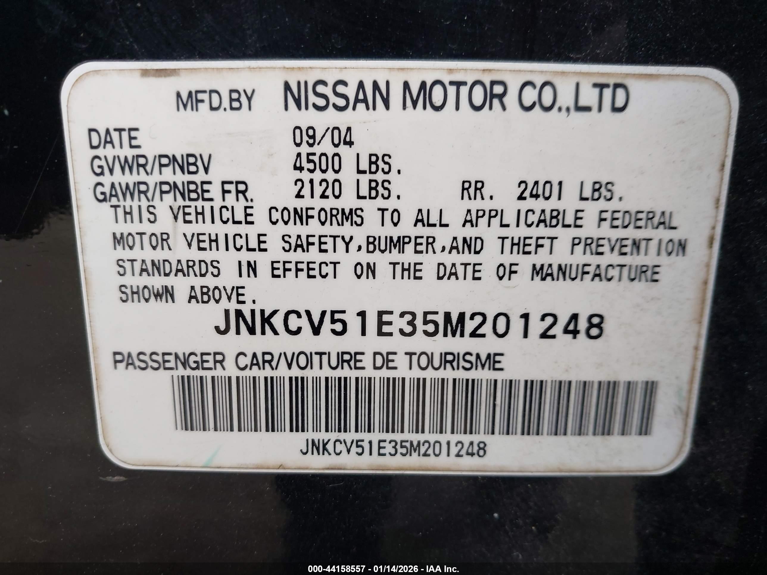 INFINITI G35 image 9