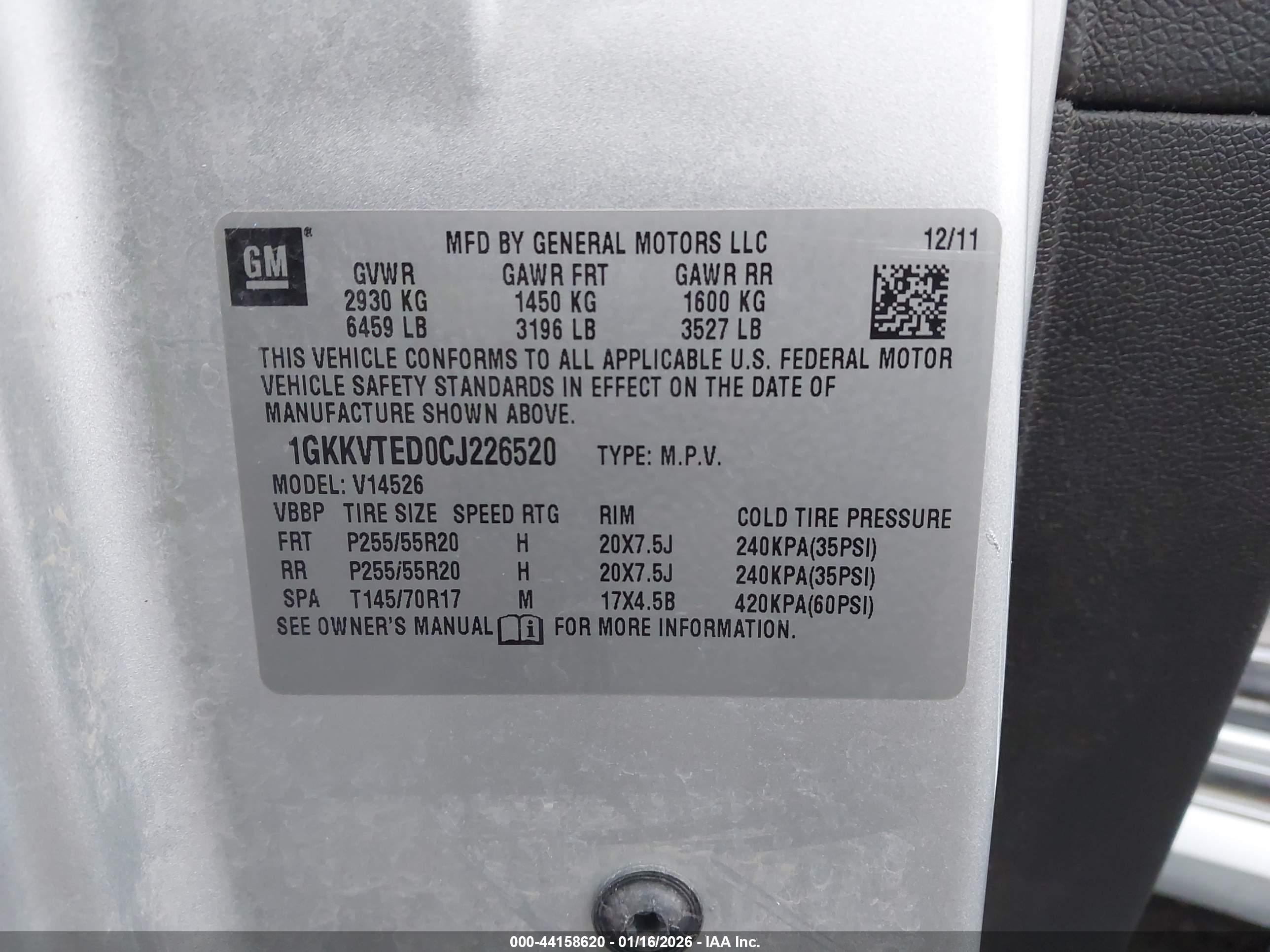 GMC ACADIA image 9