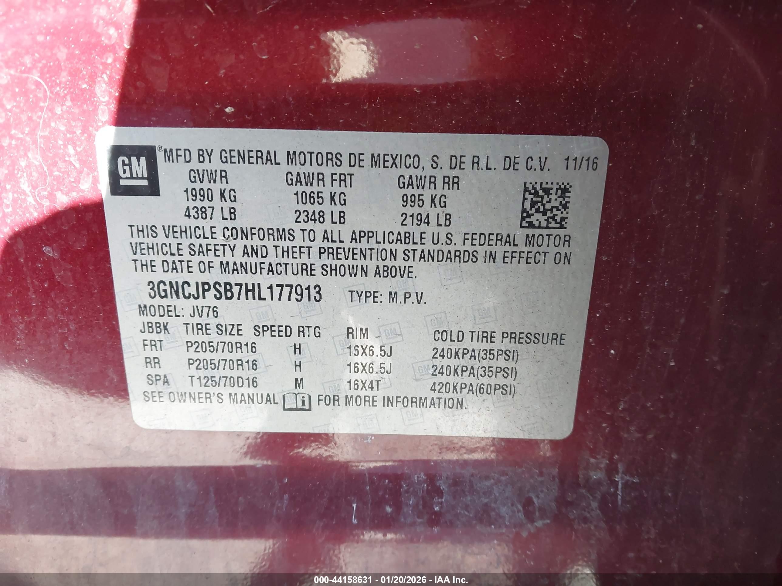 CHEVROLET TRAX image 9