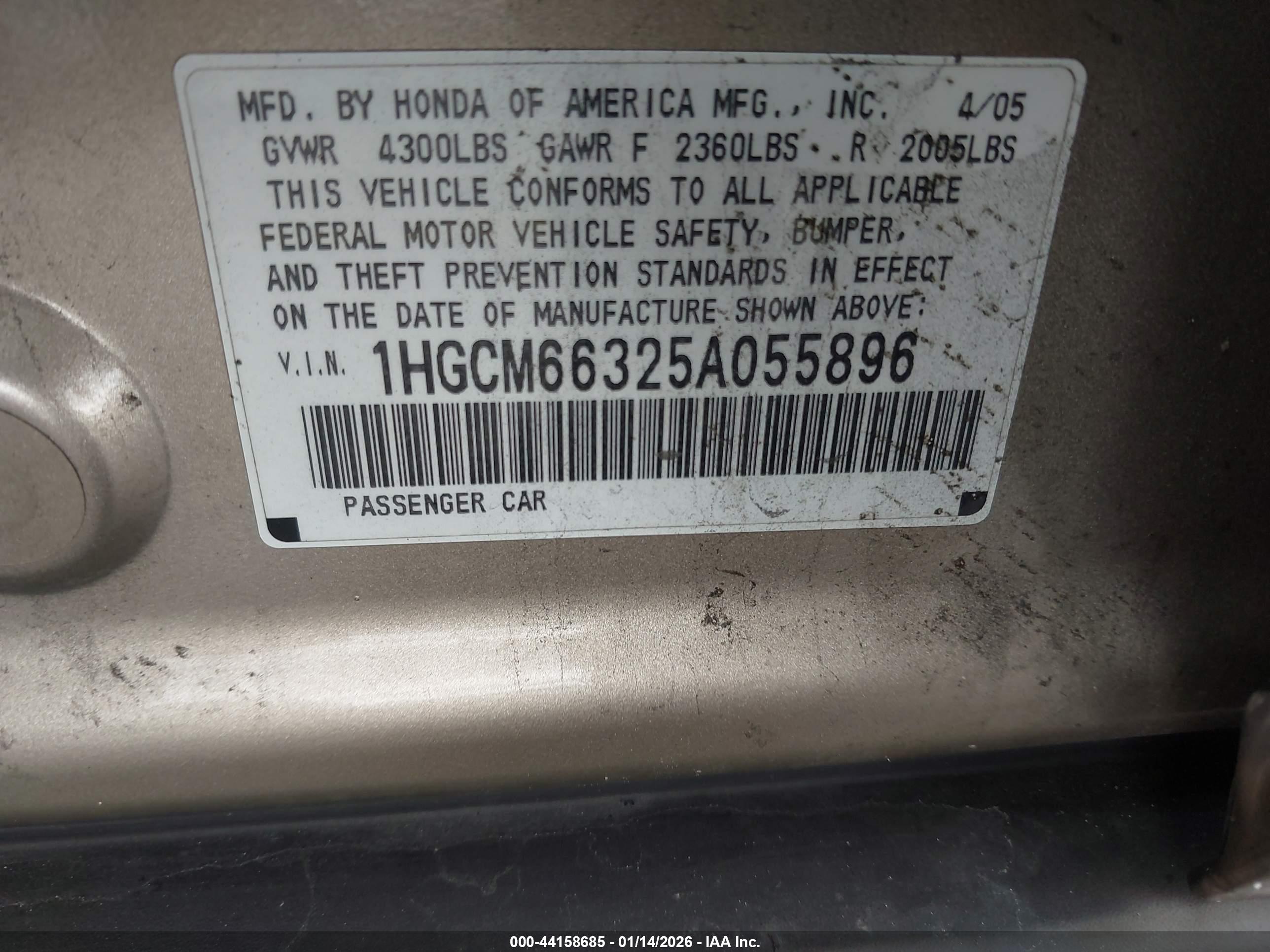 HONDA ACCORD image 9