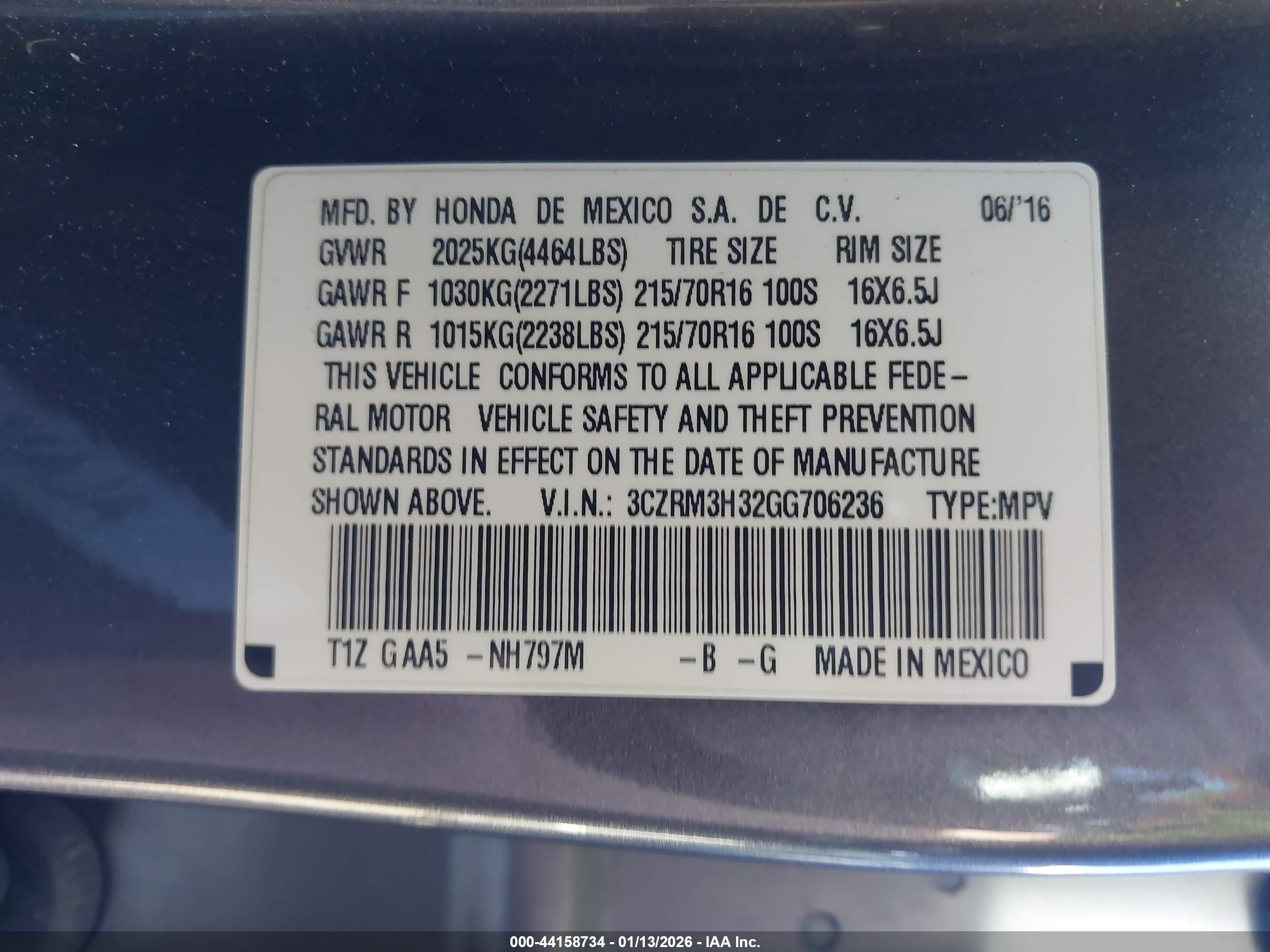 HONDA CR-V image 9