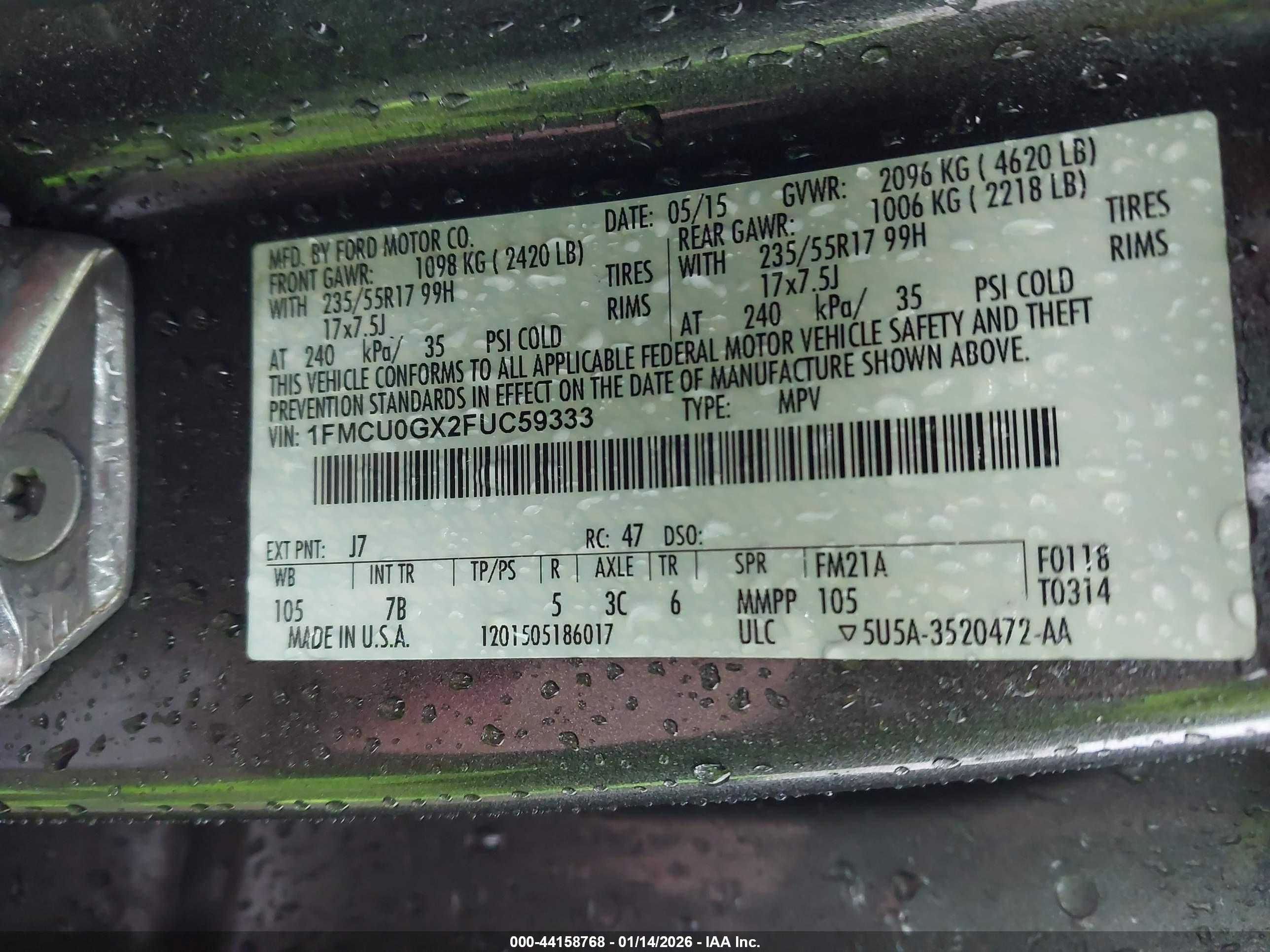 FORD ESCAPE image 9
