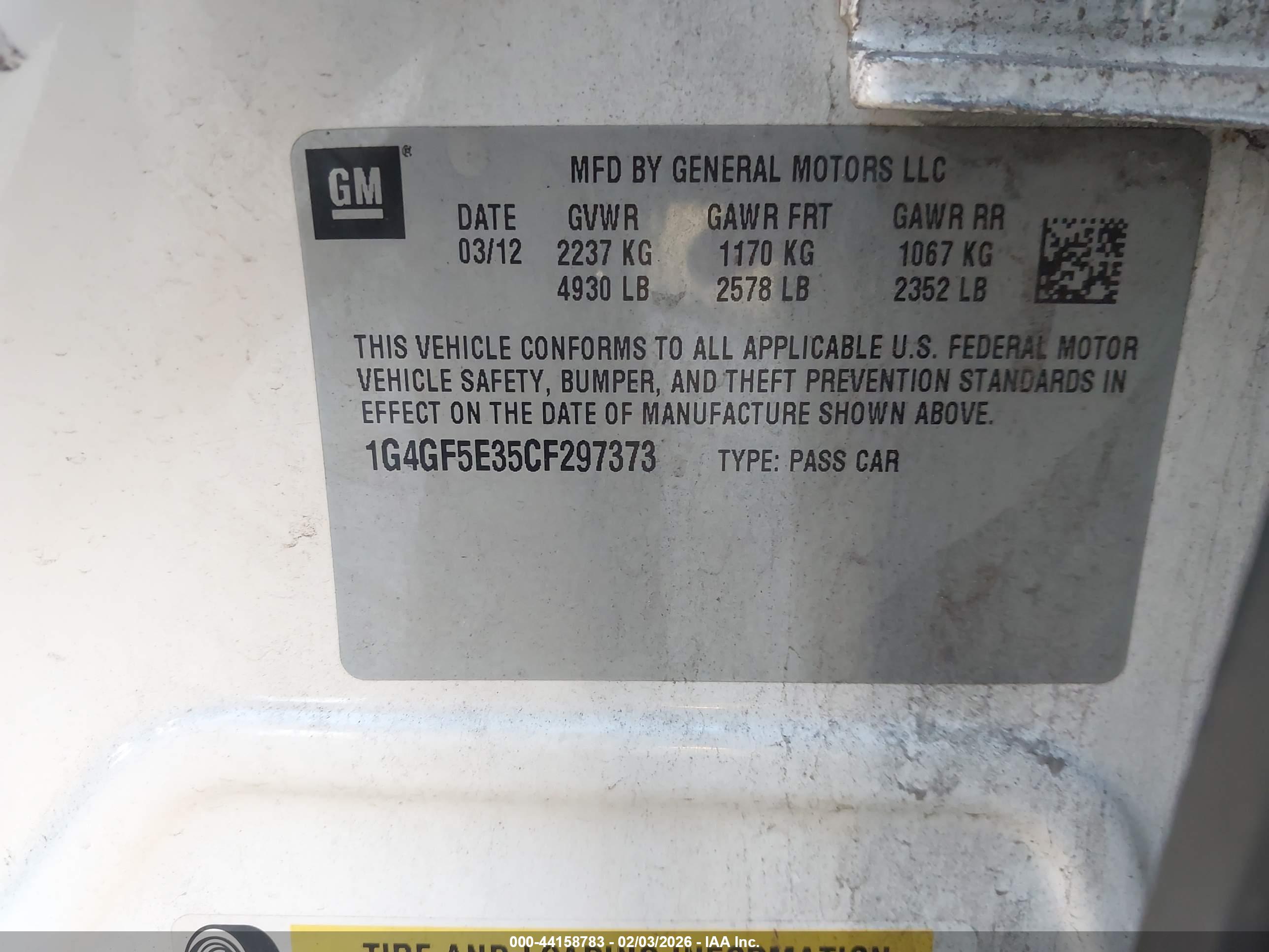 BUICK LACROSSE image 9