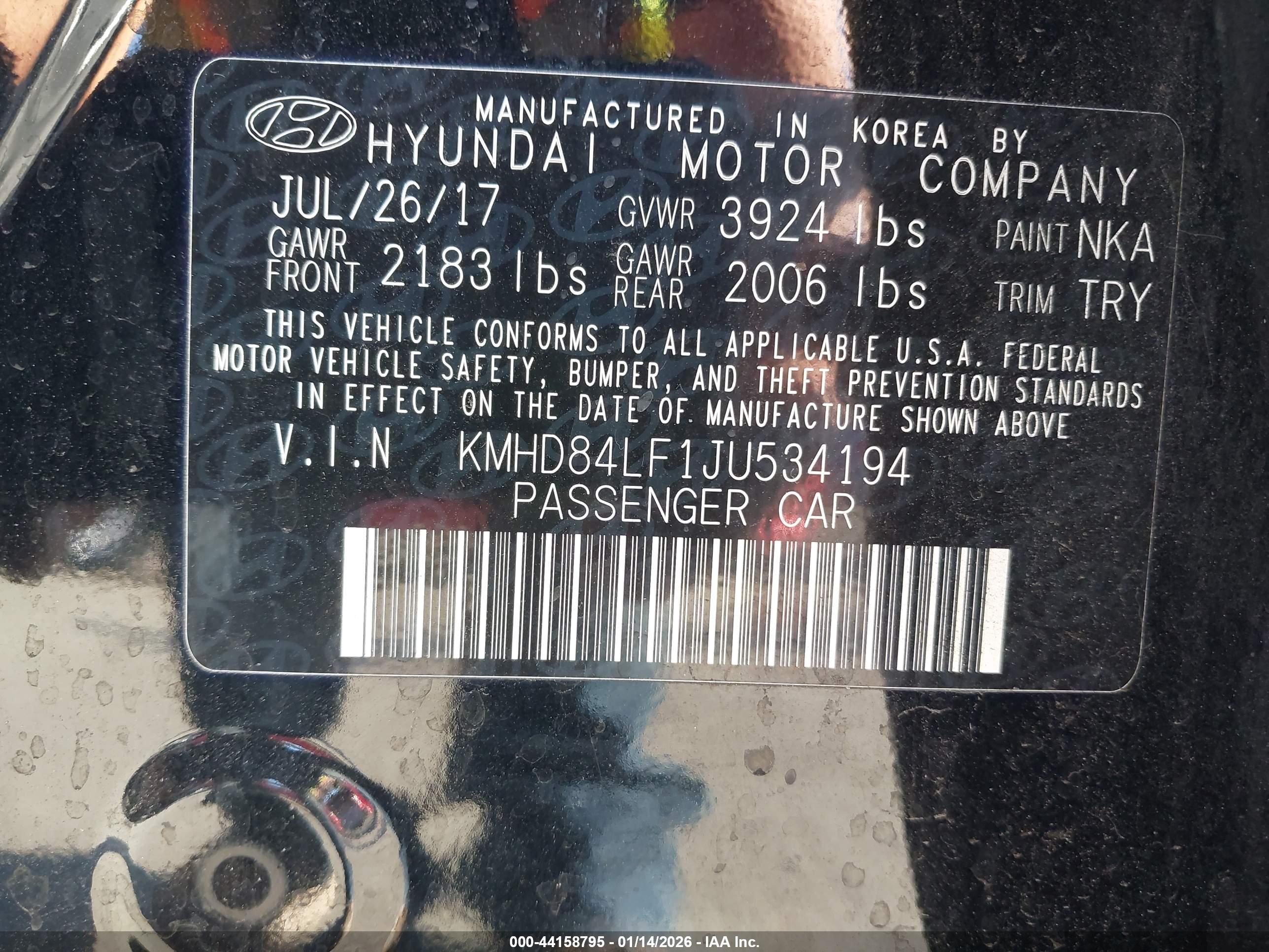 HYUNDAI ELANTRA image 9