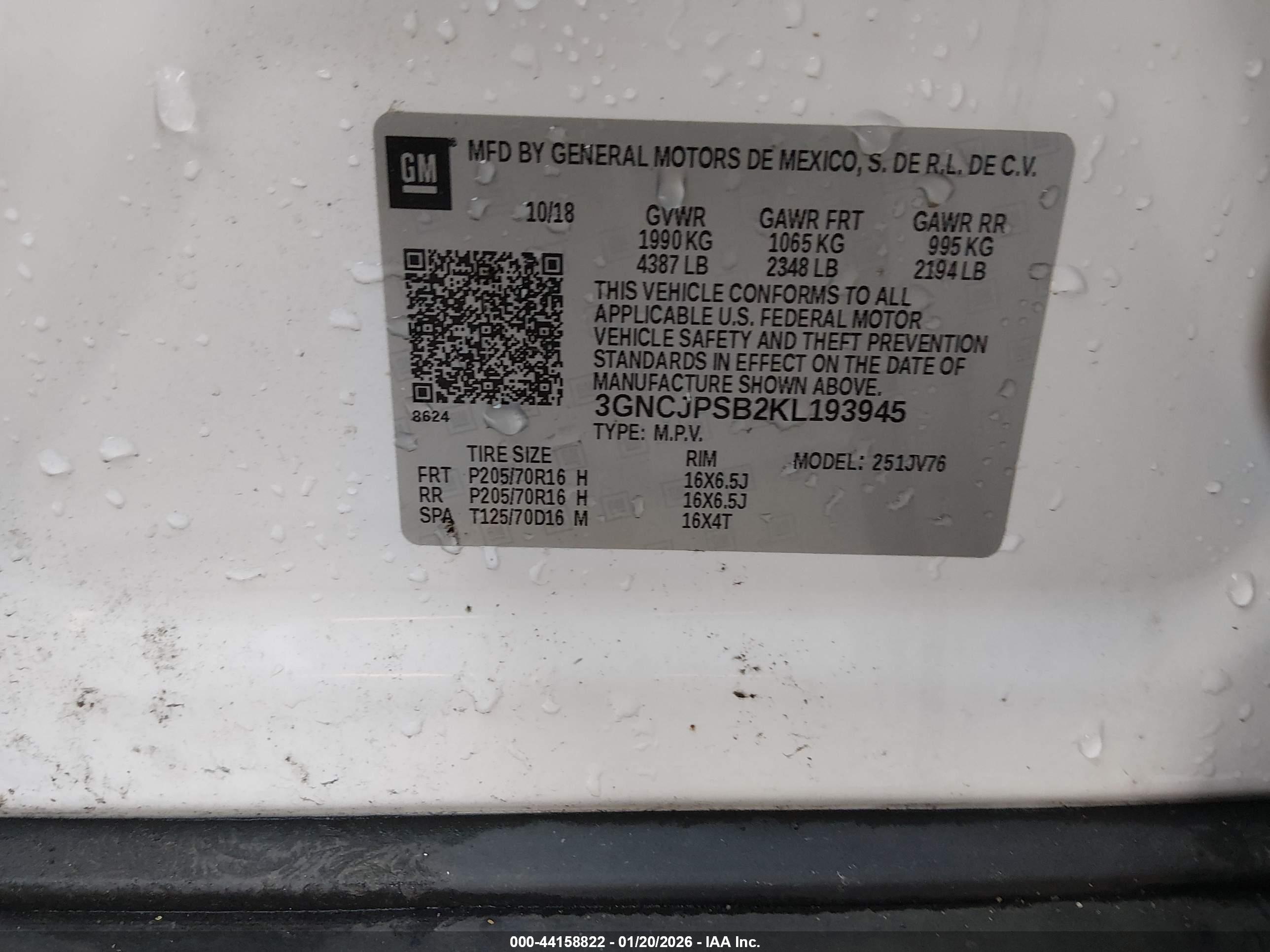 CHEVROLET TRAX image 9