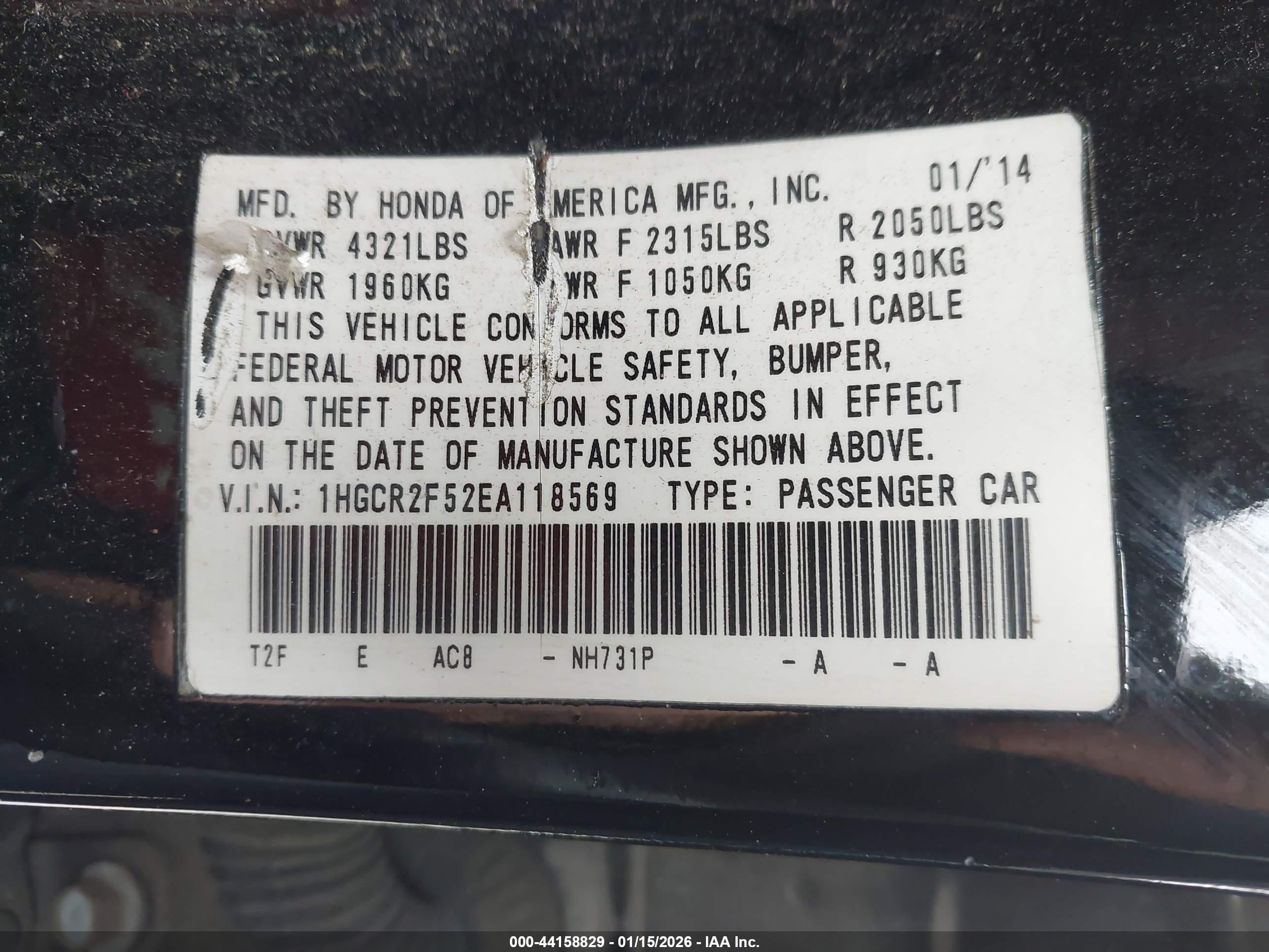 HONDA ACCORD image 9