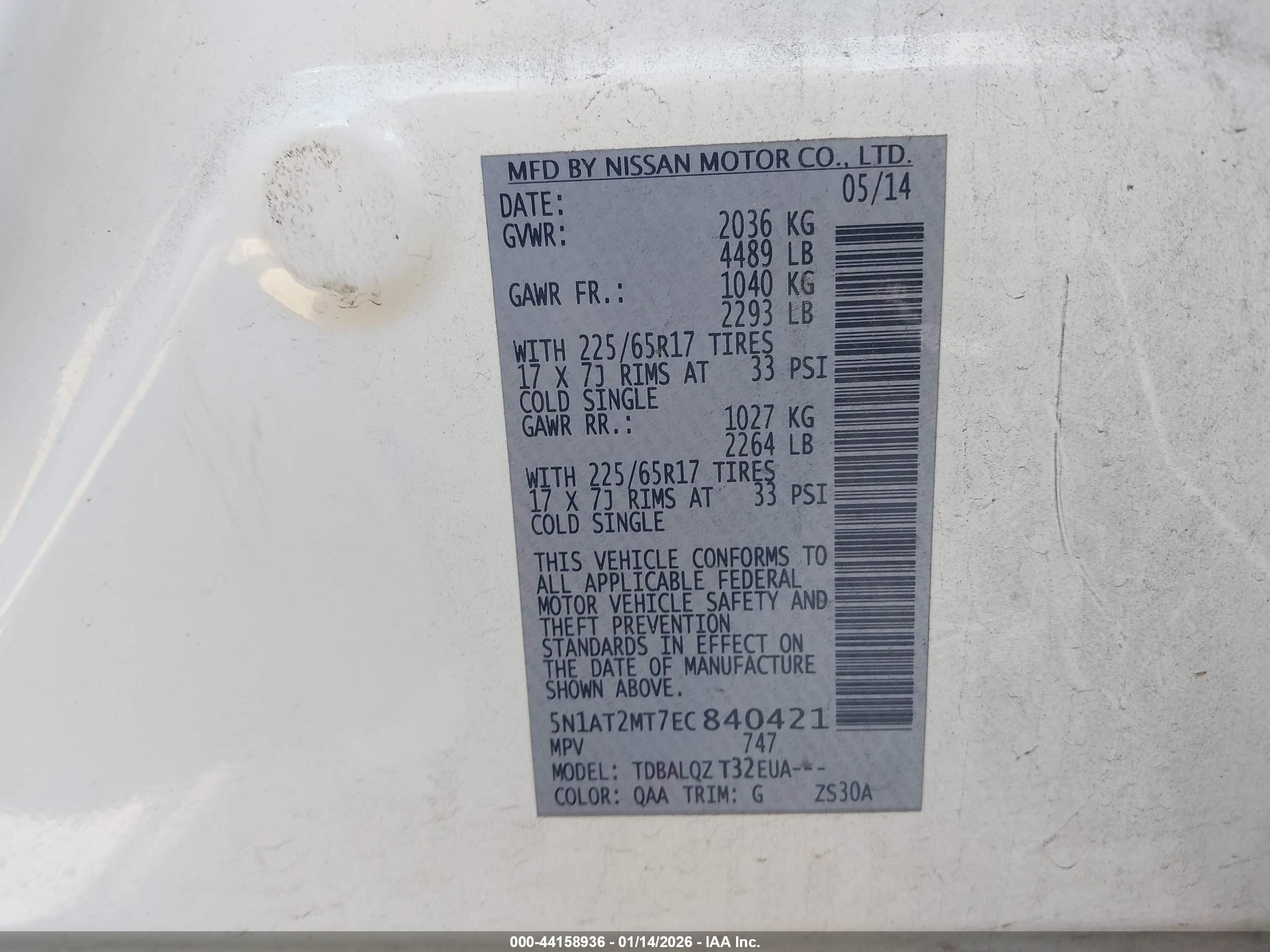 NISSAN ROGUE image 9