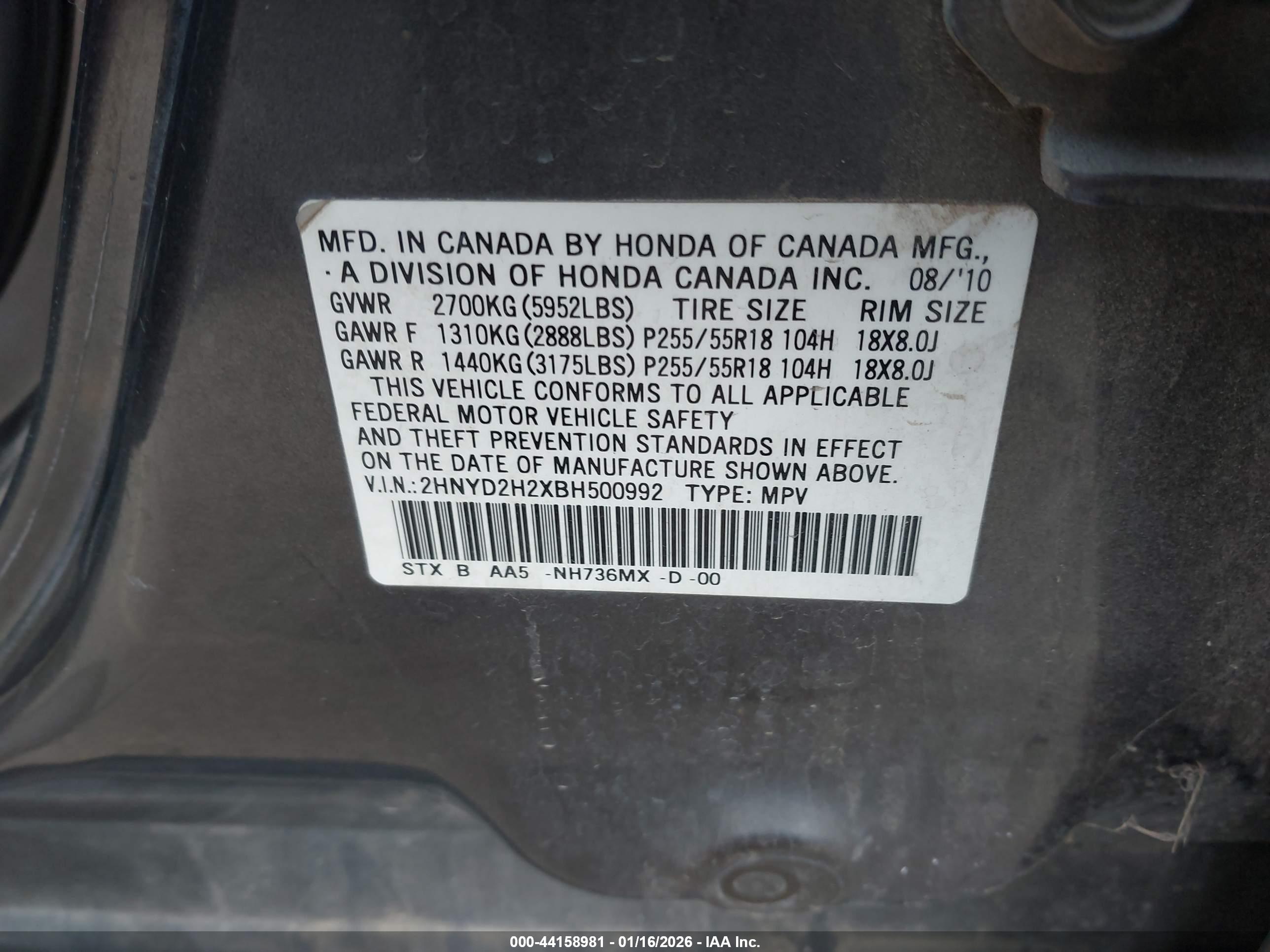 ACURA MDX image 9