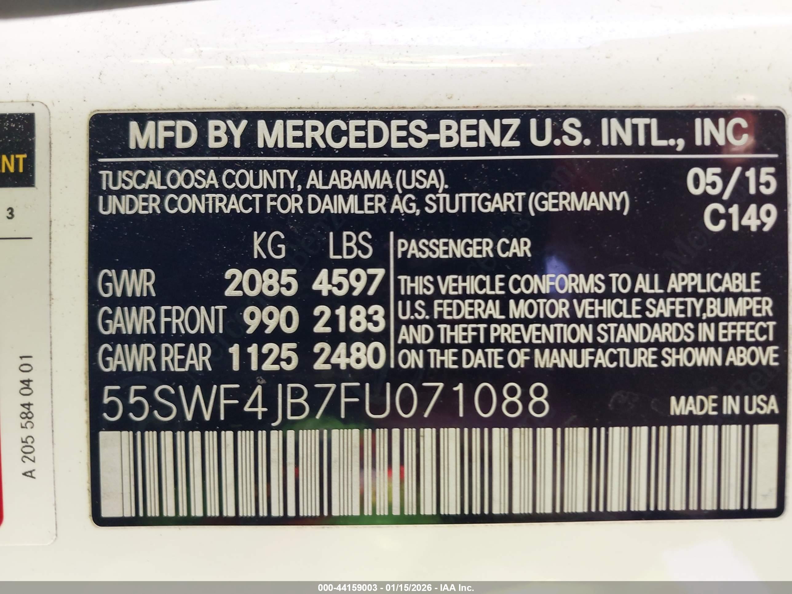 MERCEDES-BENZ C image 9