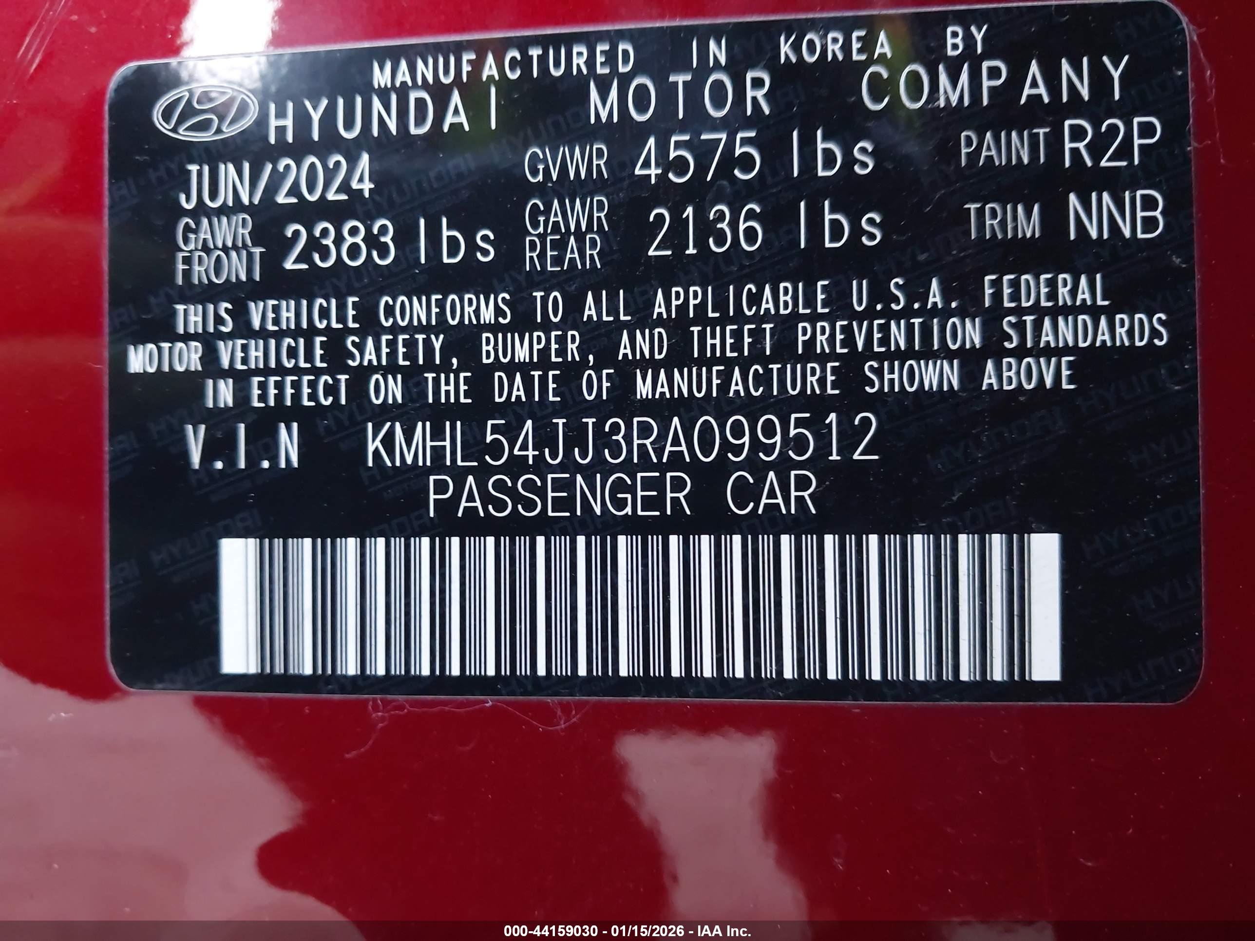 HYUNDAI SONATA image 9