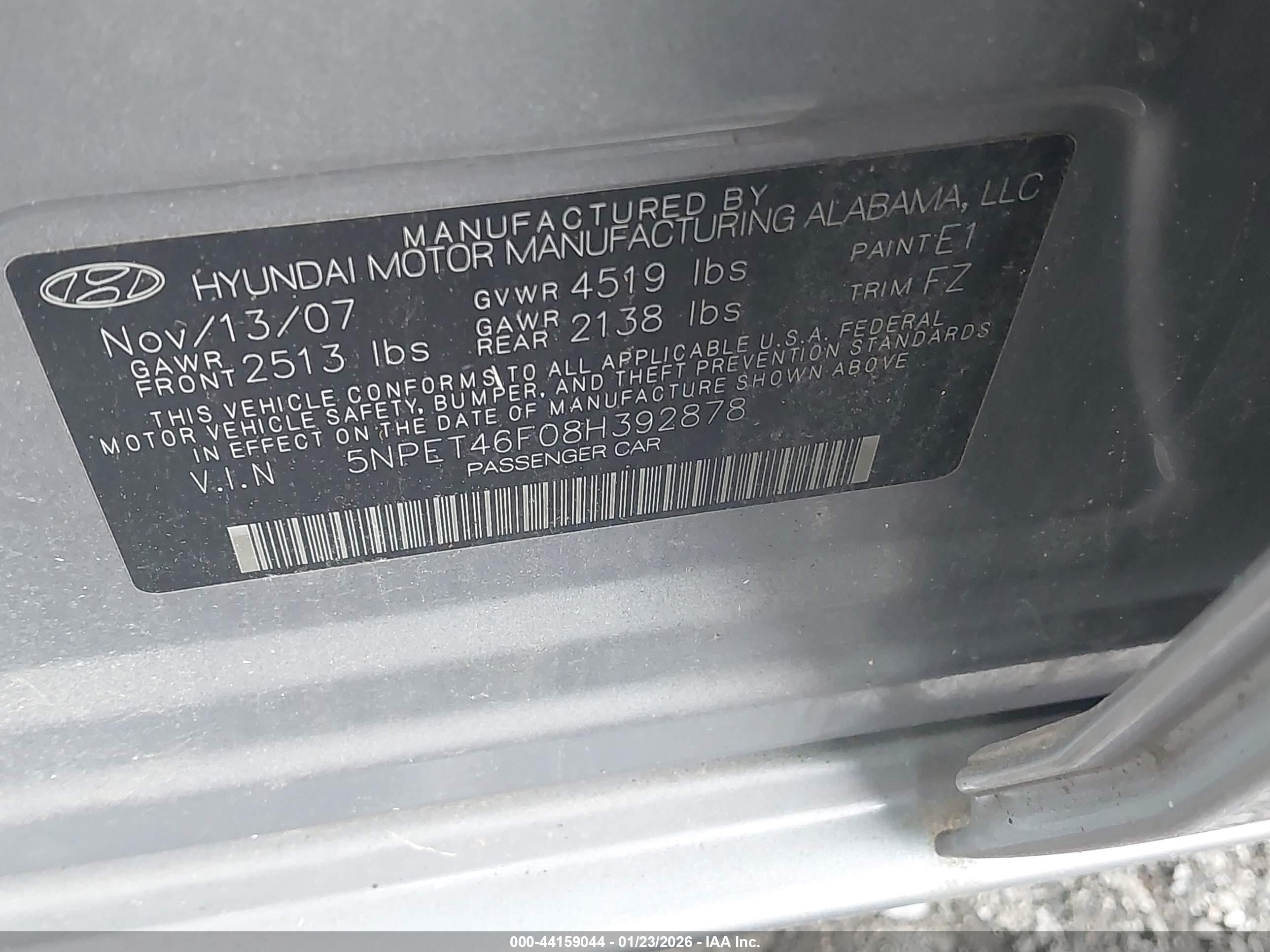 HYUNDAI SONATA image 9