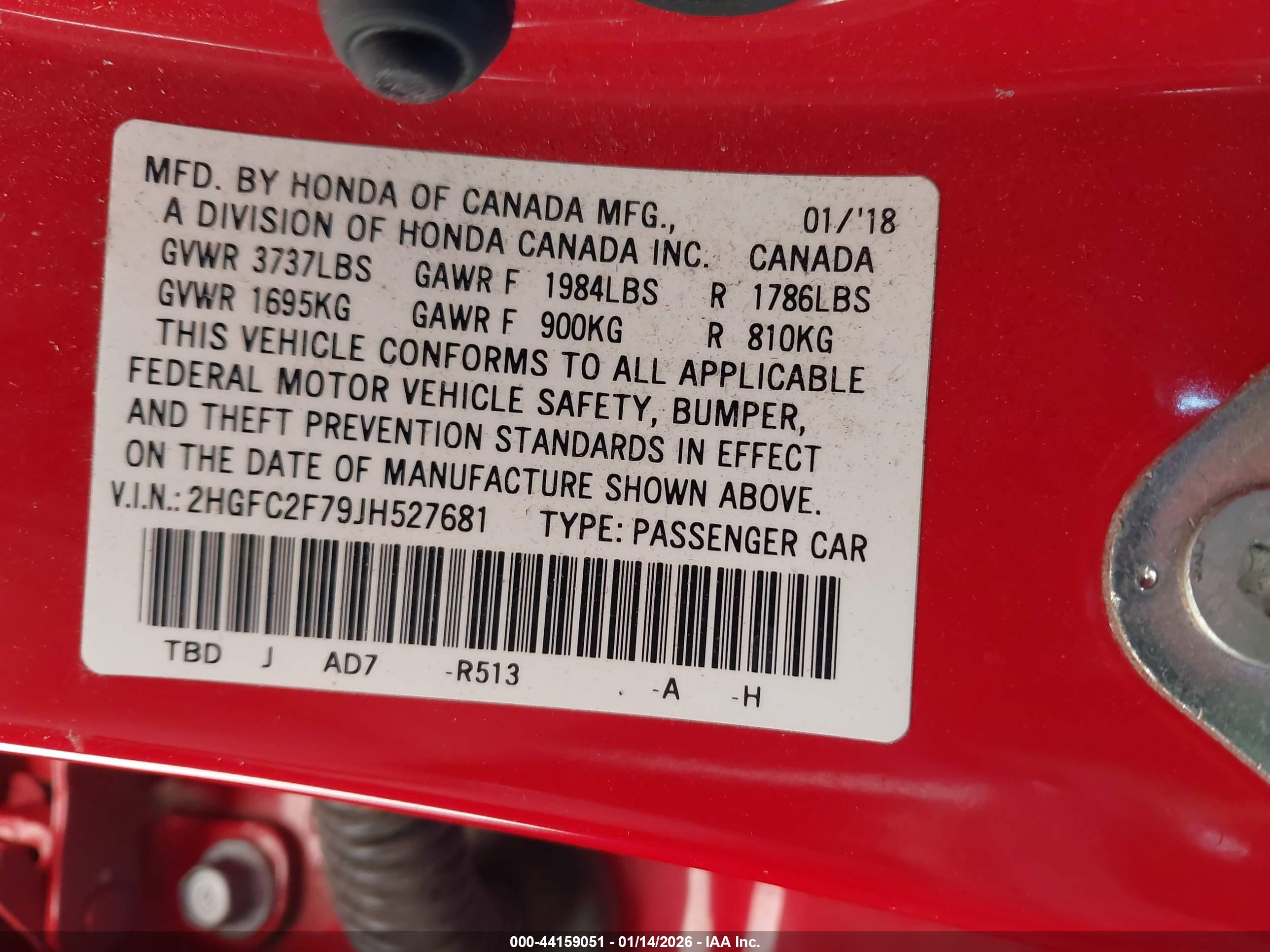 HONDA CIVIC image 9