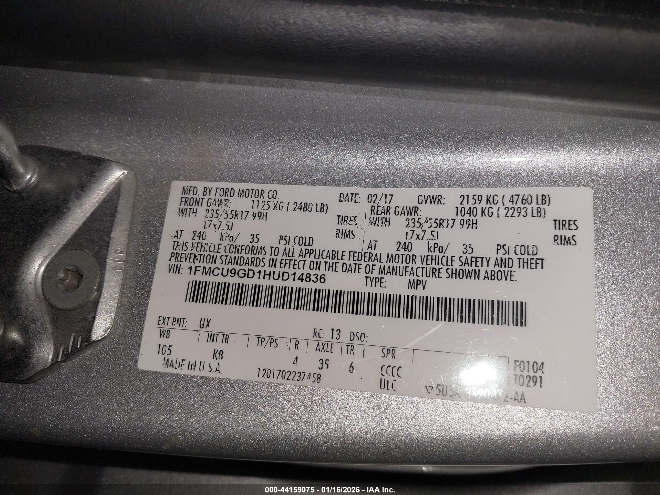 FORD ESCAPE image 9