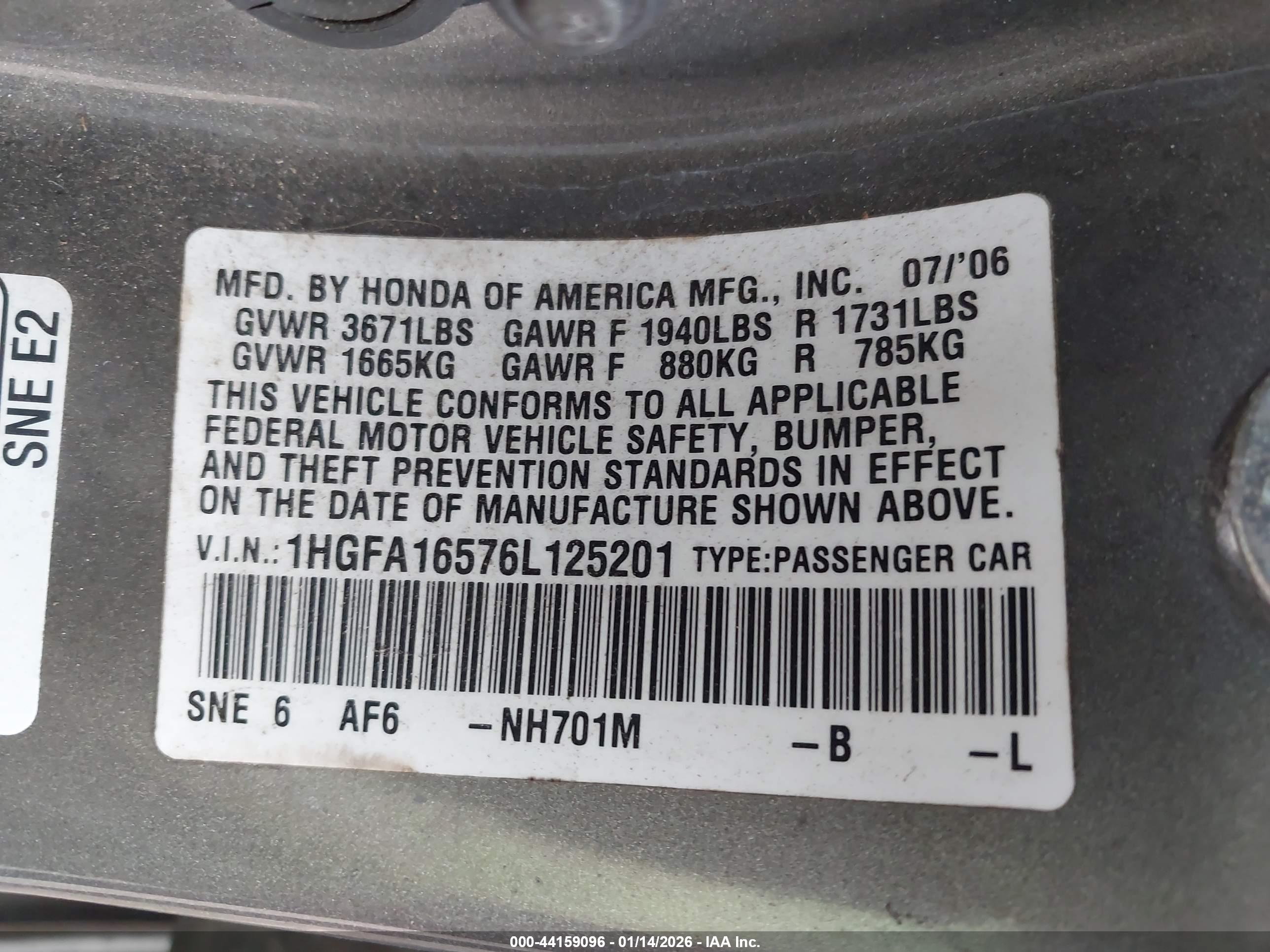 HONDA CIVIC image 9
