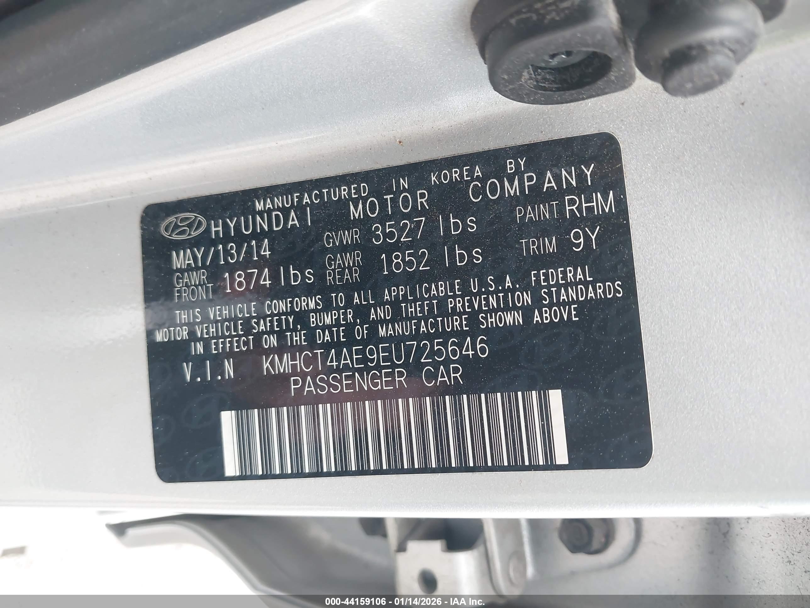 HYUNDAI ACCENT image 9