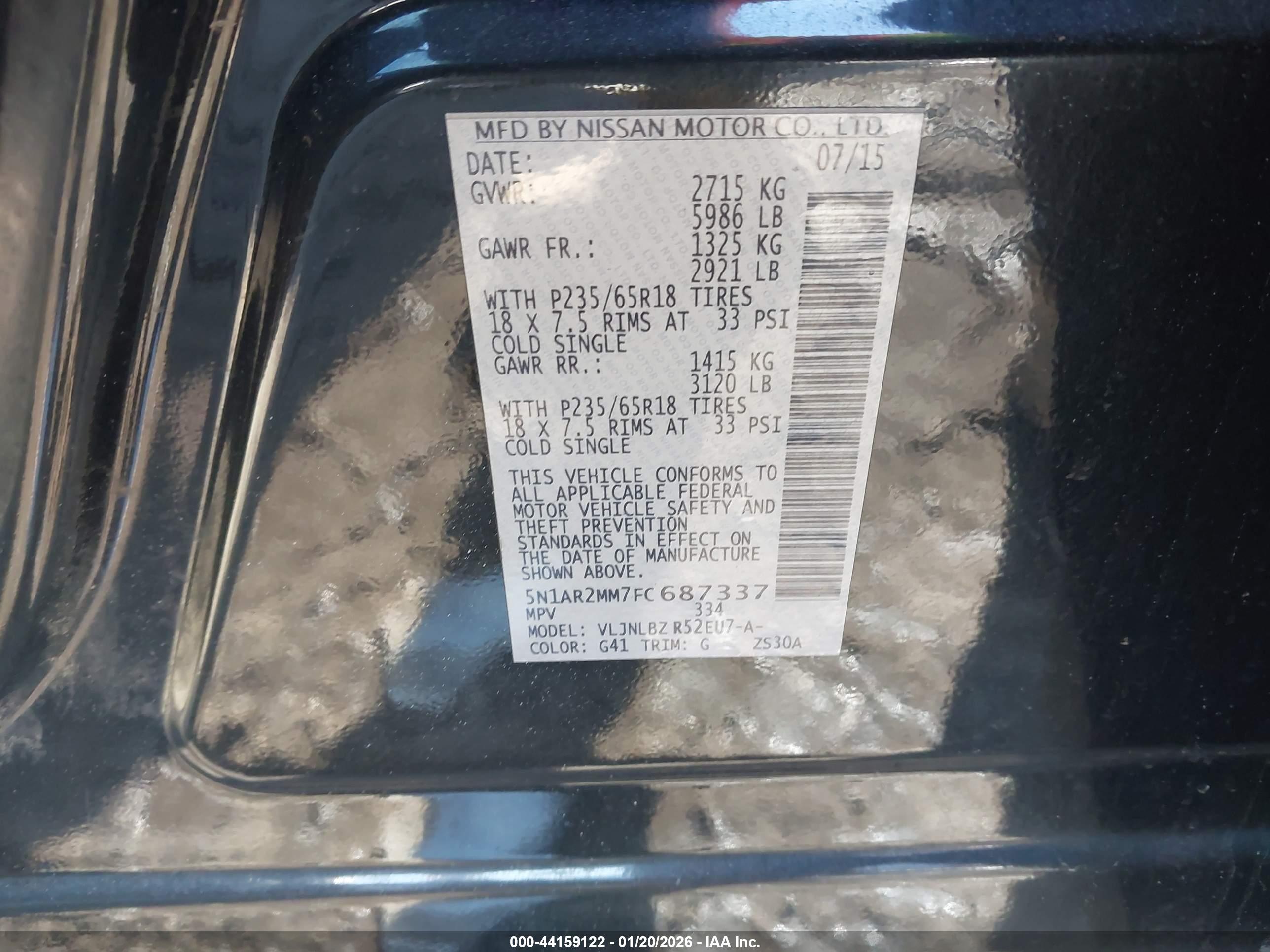 NISSAN PATHFINDER image 9