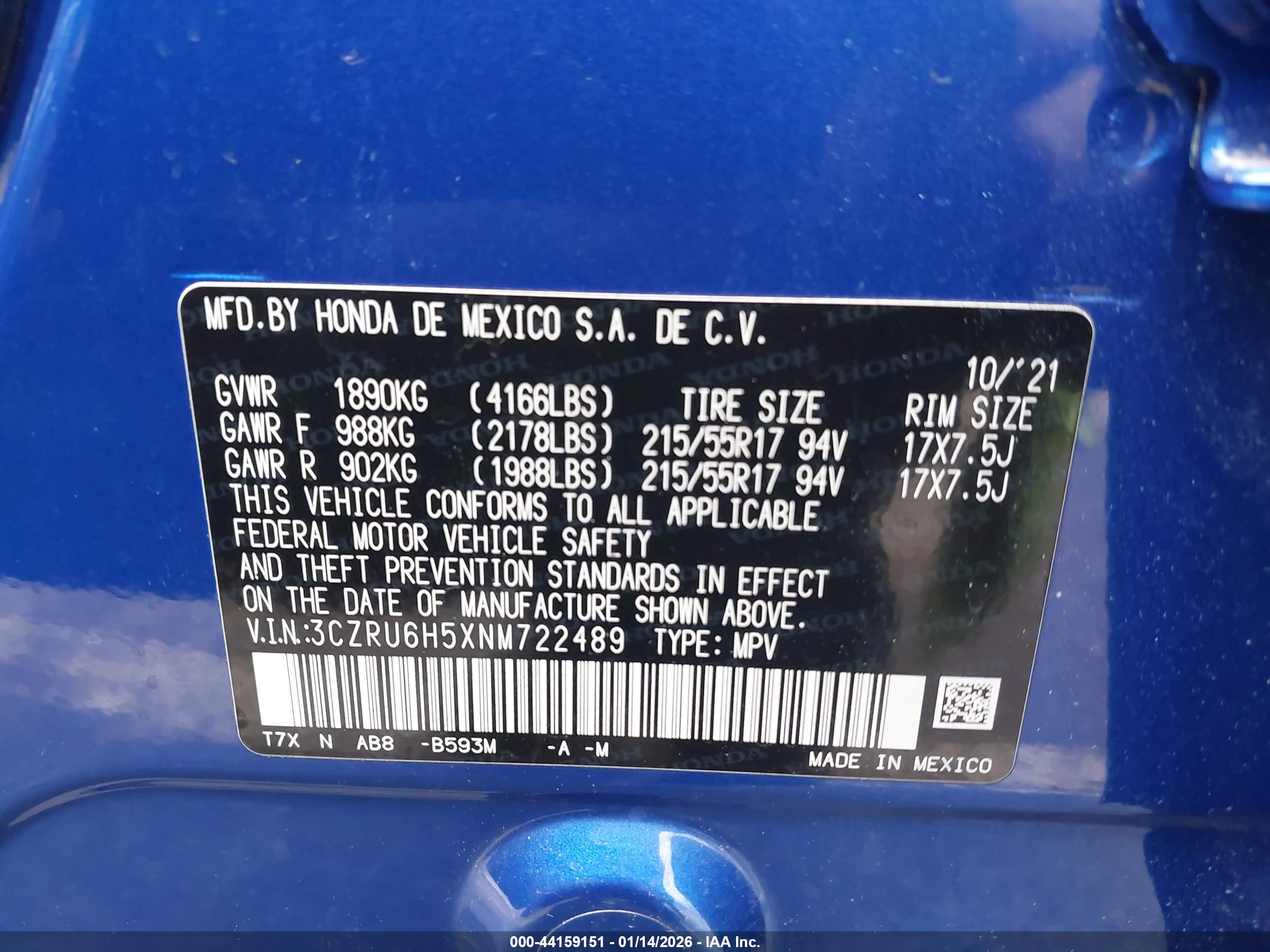 HONDA HR-V image 9