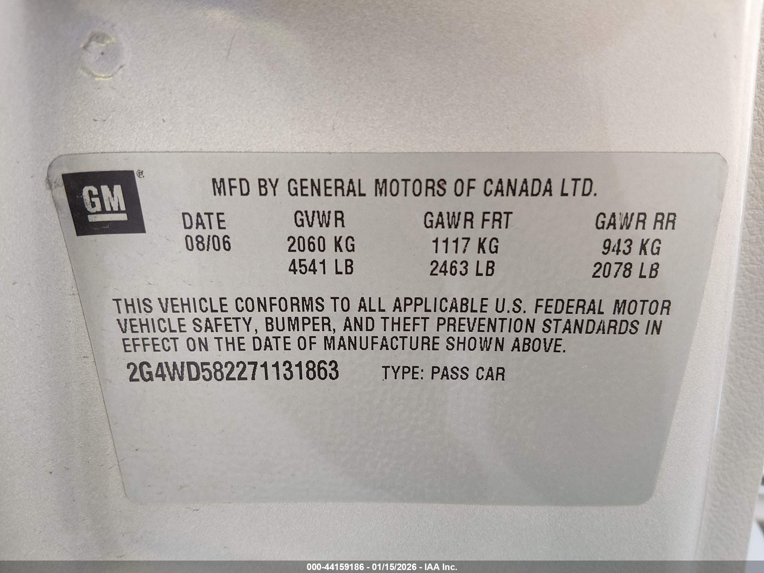 BUICK LACROSSE image 9