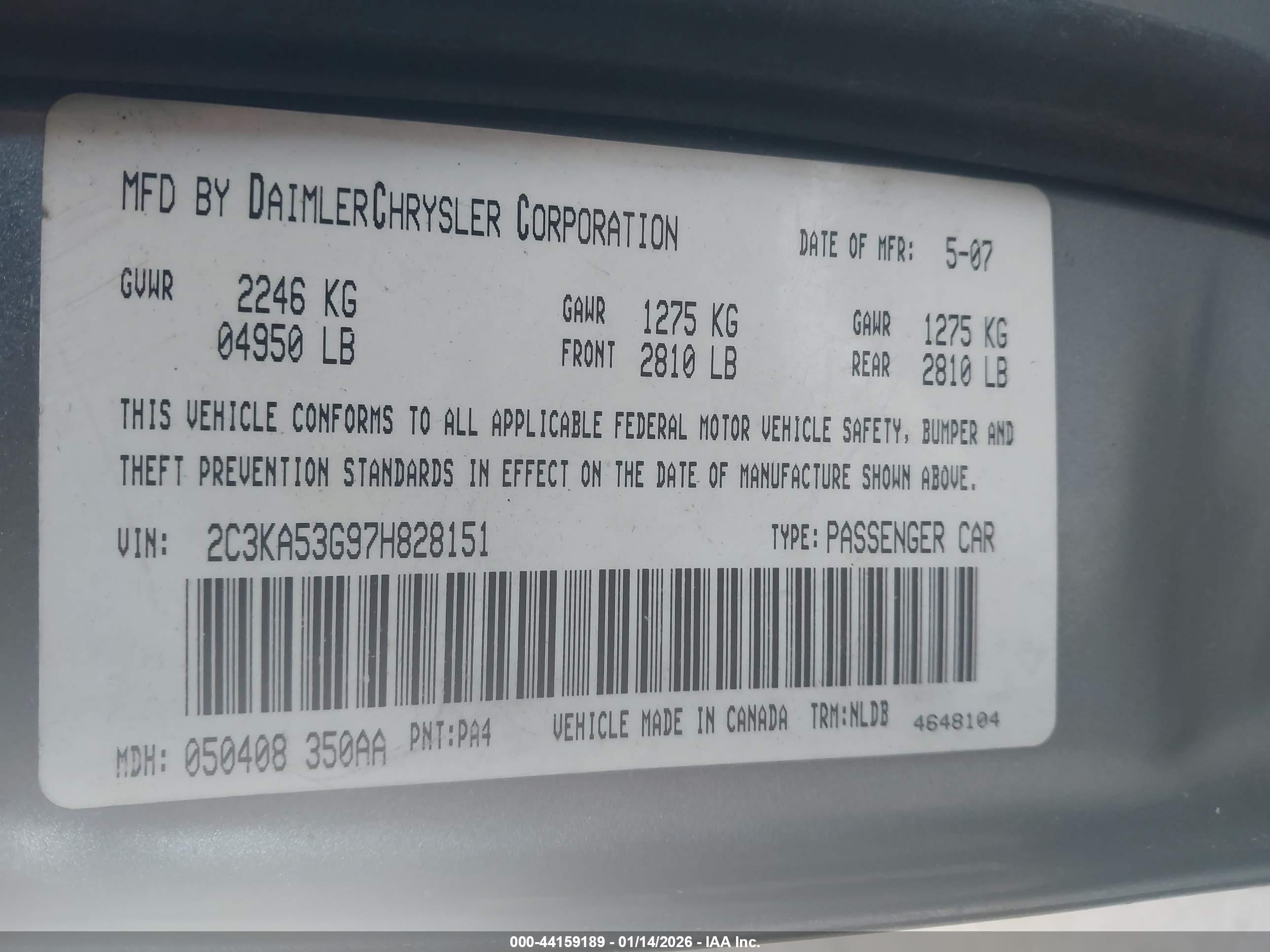 CHRYSLER 300 image 9