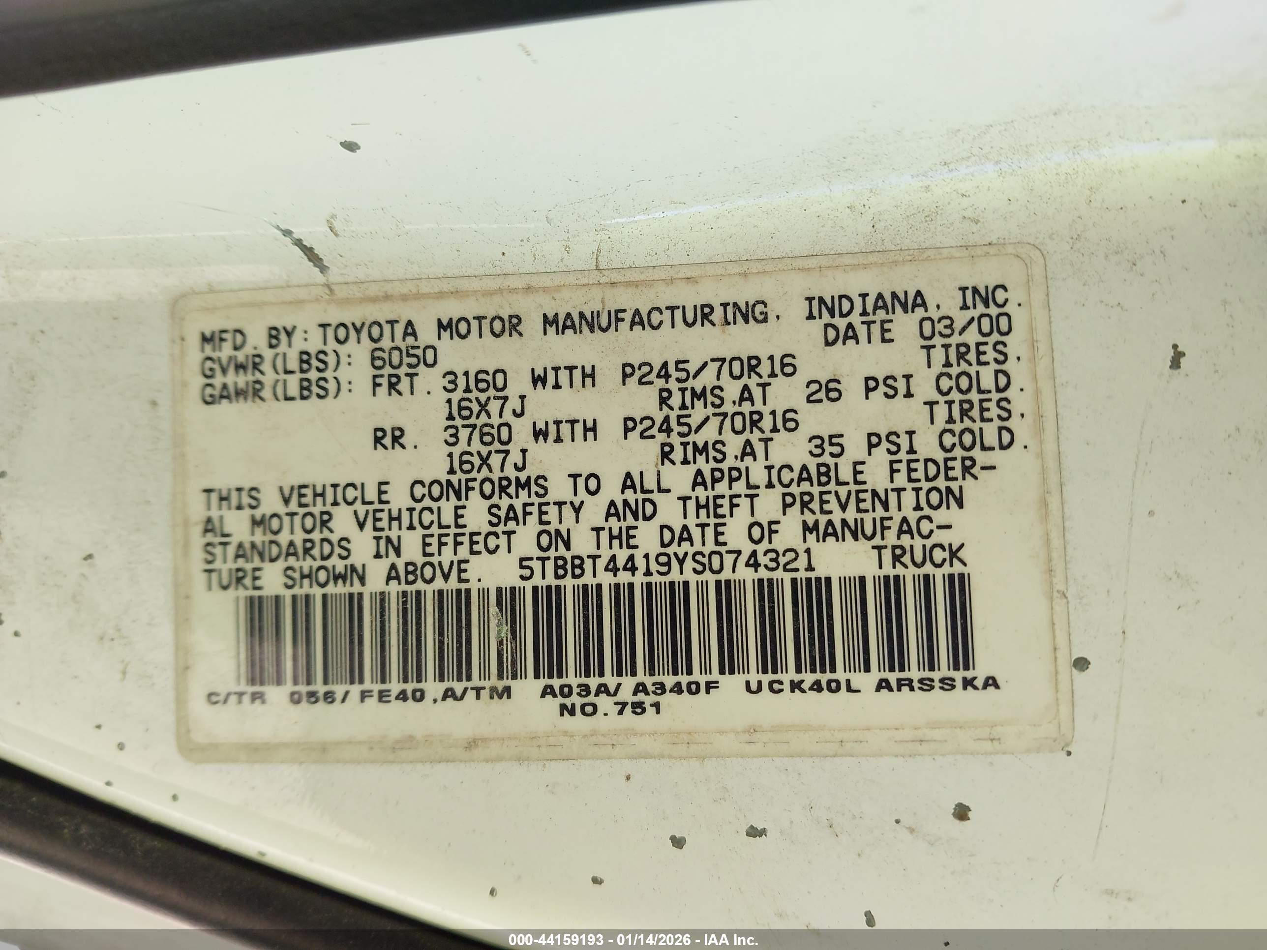 TOYOTA TUNDRA image 9