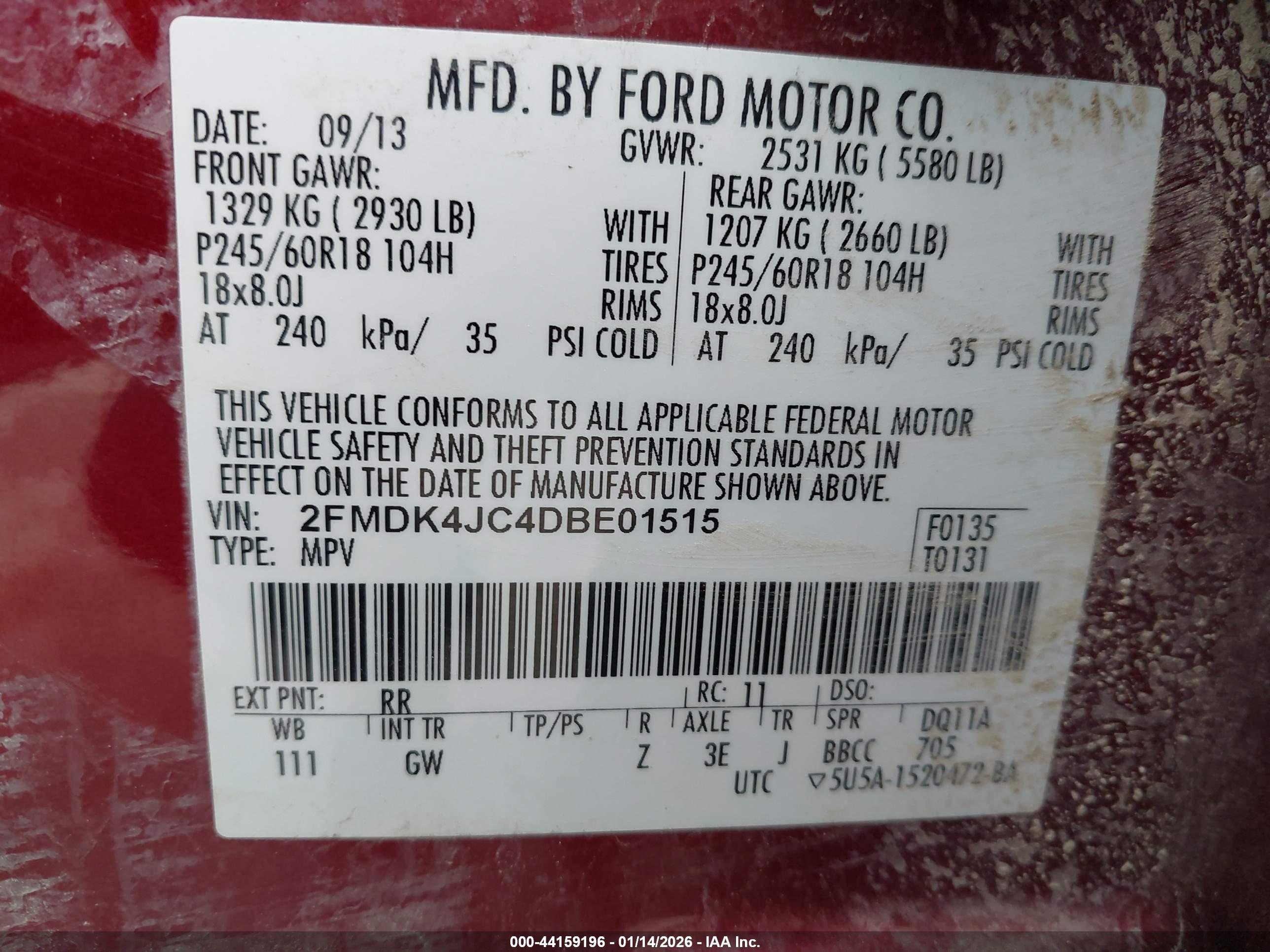 FORD EDGE image 9