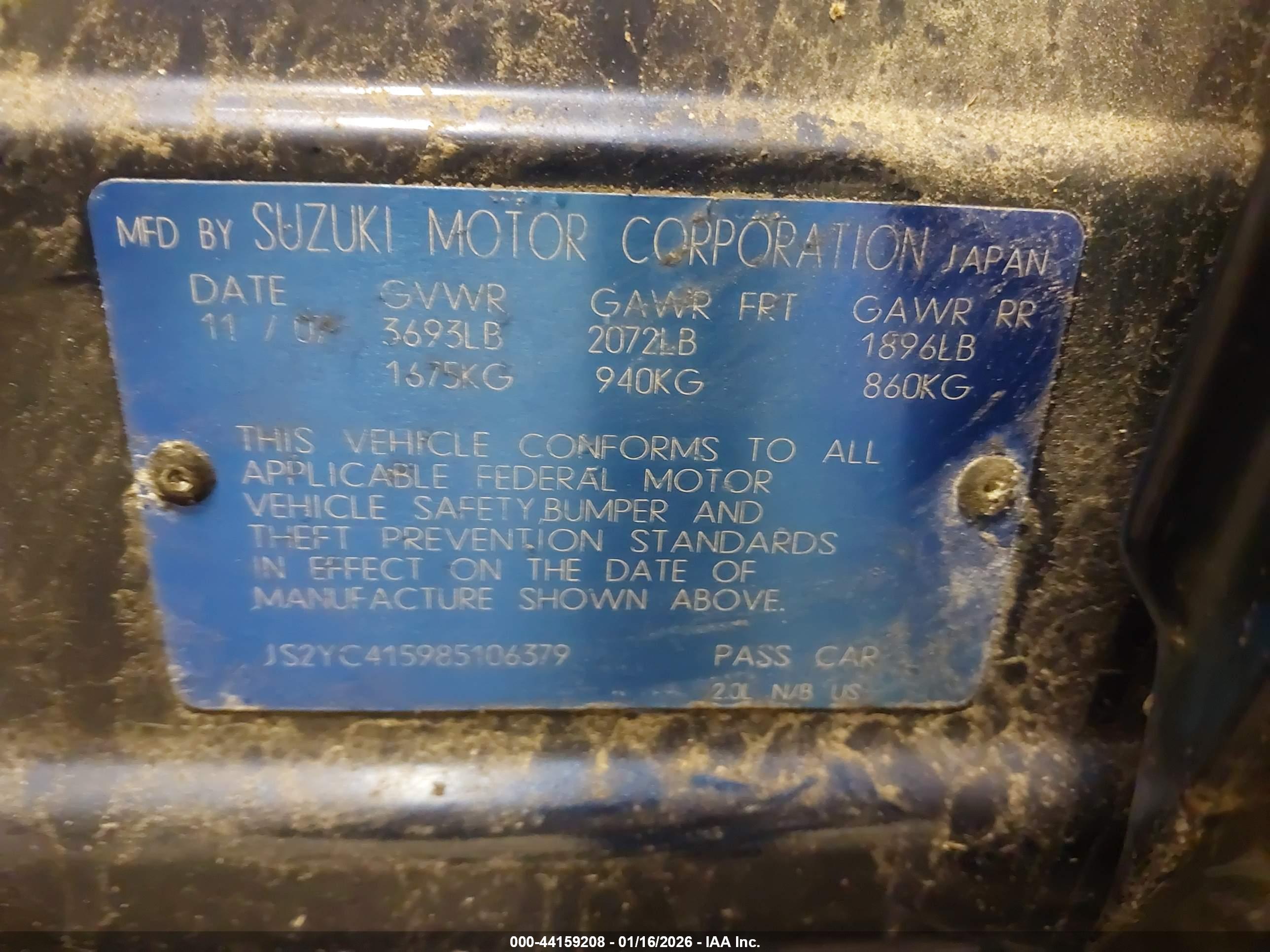 SUZUKI SX4 image 9