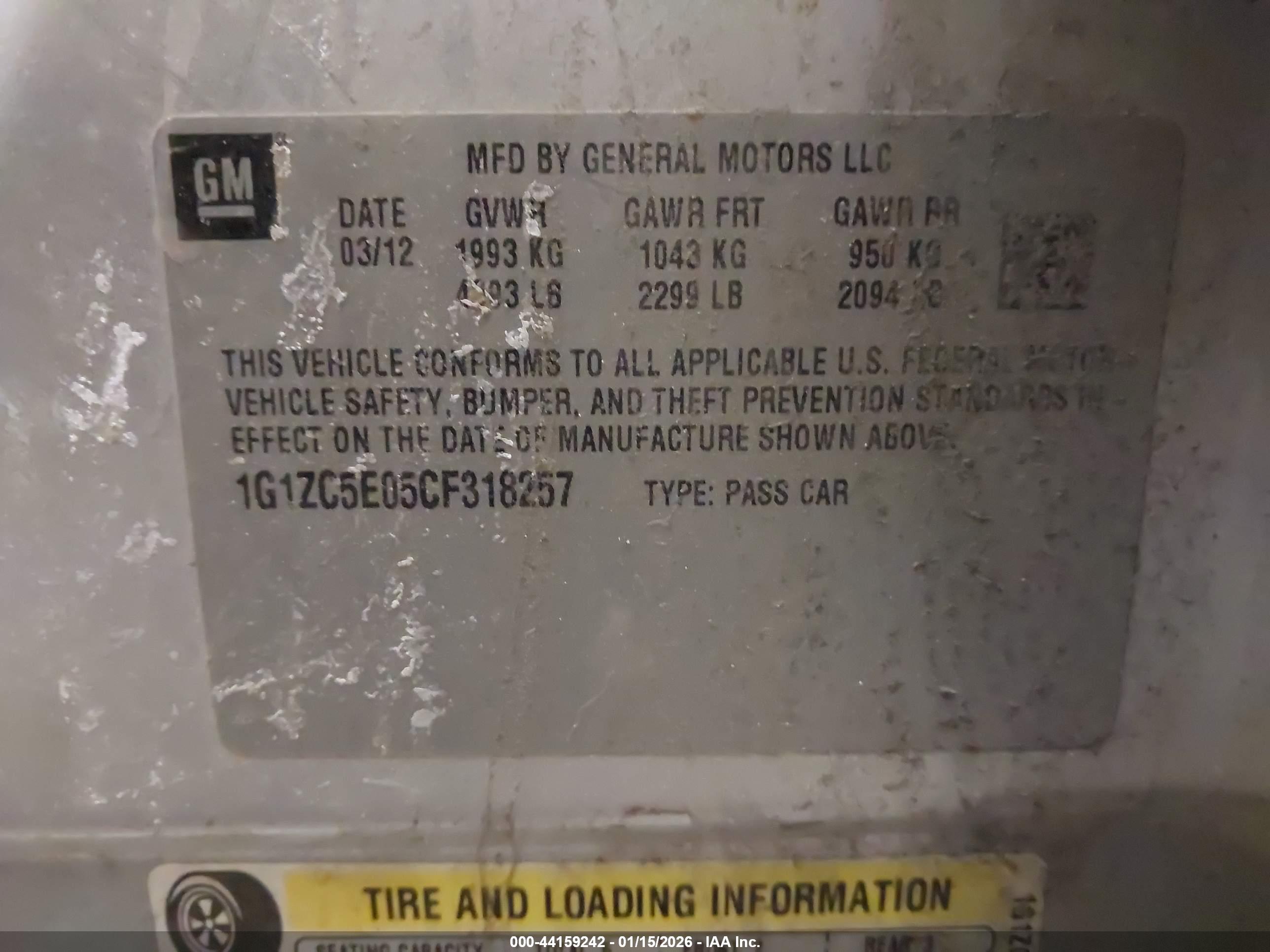 CHEVROLET MALIBU image 9