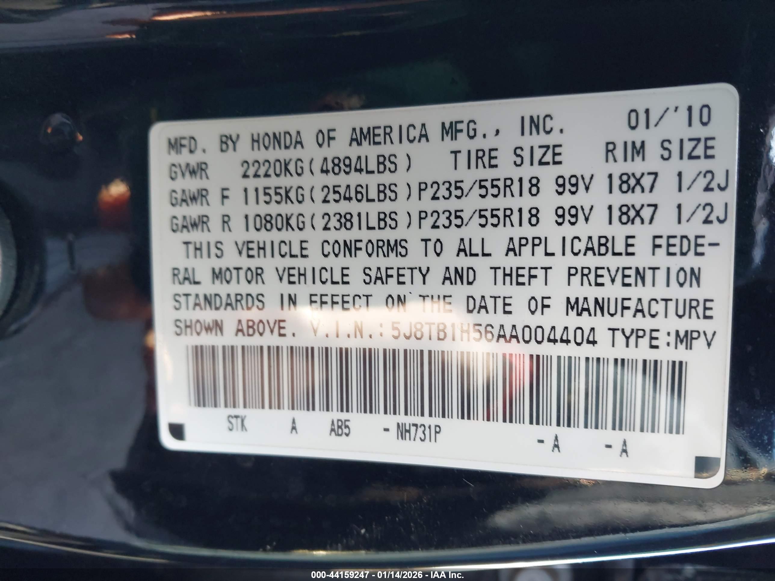 ACURA RDX image 9