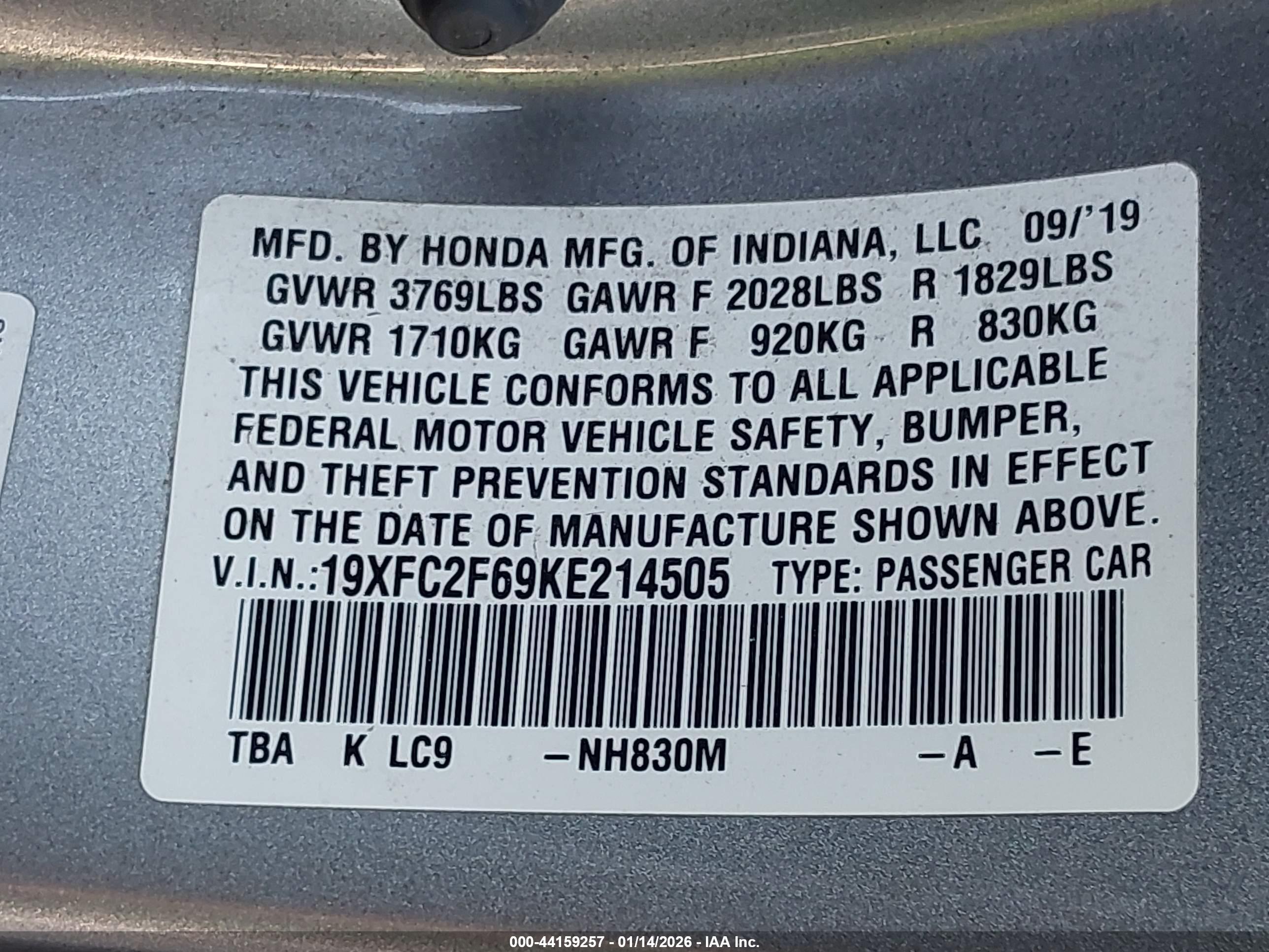 HONDA CIVIC image 9