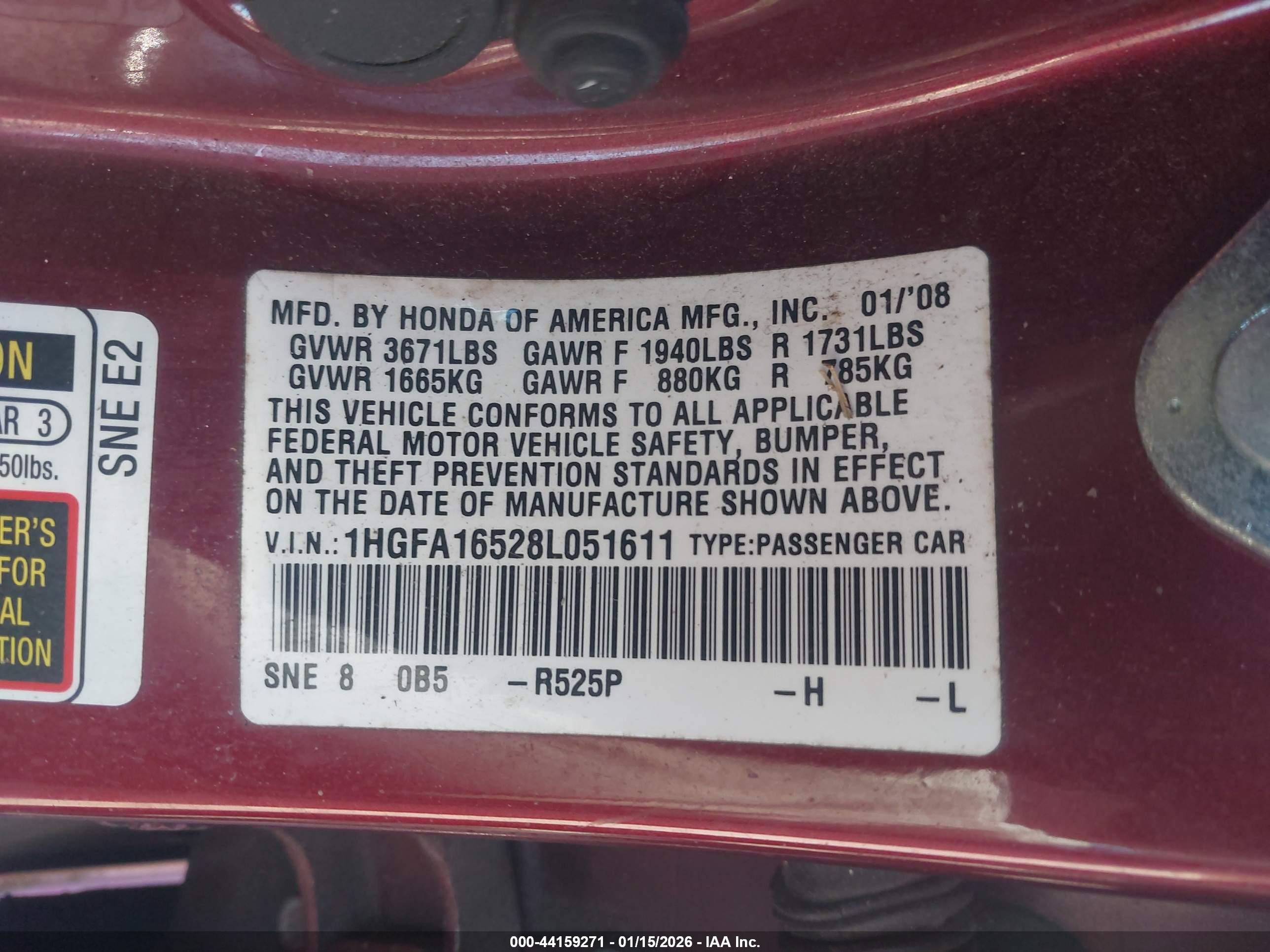HONDA CIVIC image 9