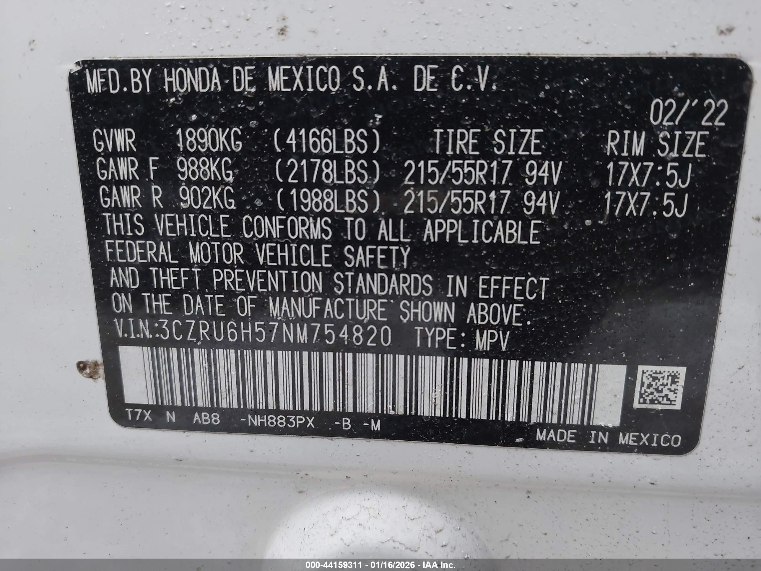 HONDA HR-V image 9