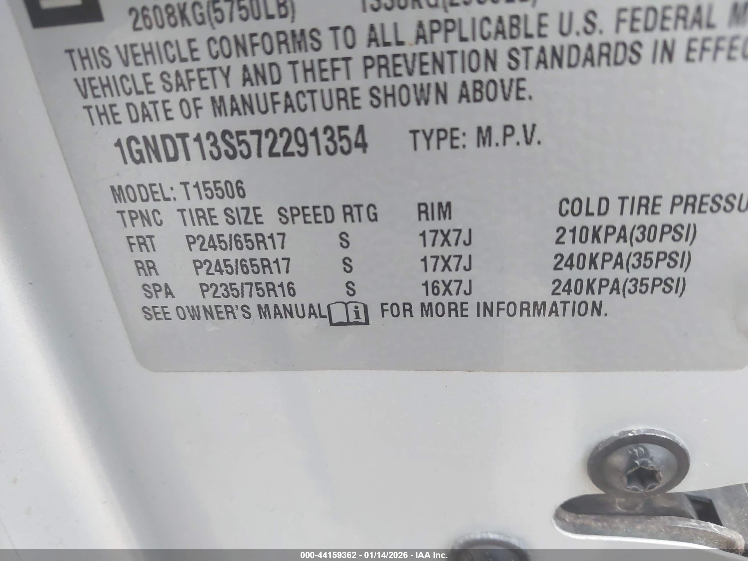 CHEVROLET TRAILBLAZER image 9