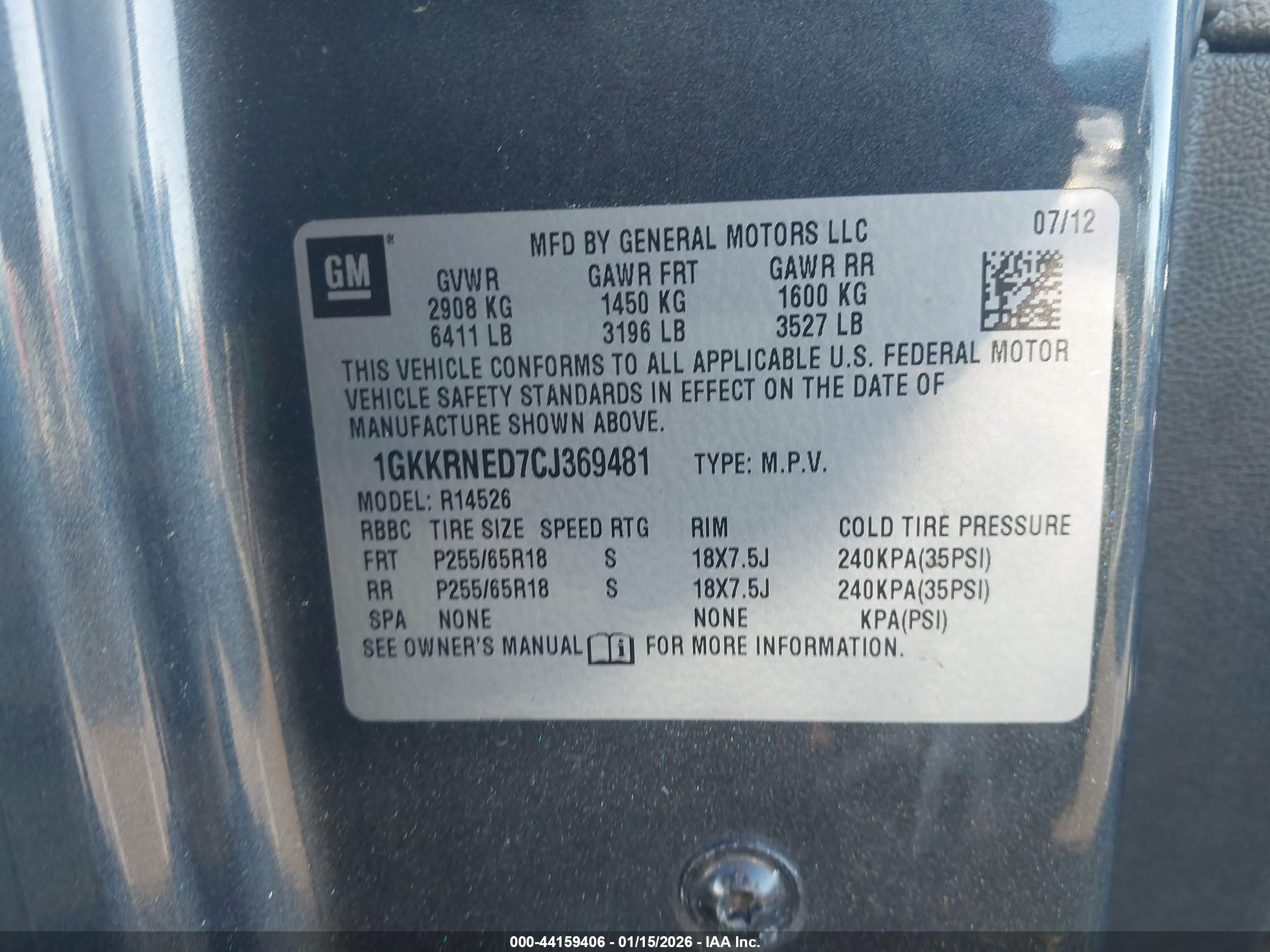 GMC ACADIA image 9