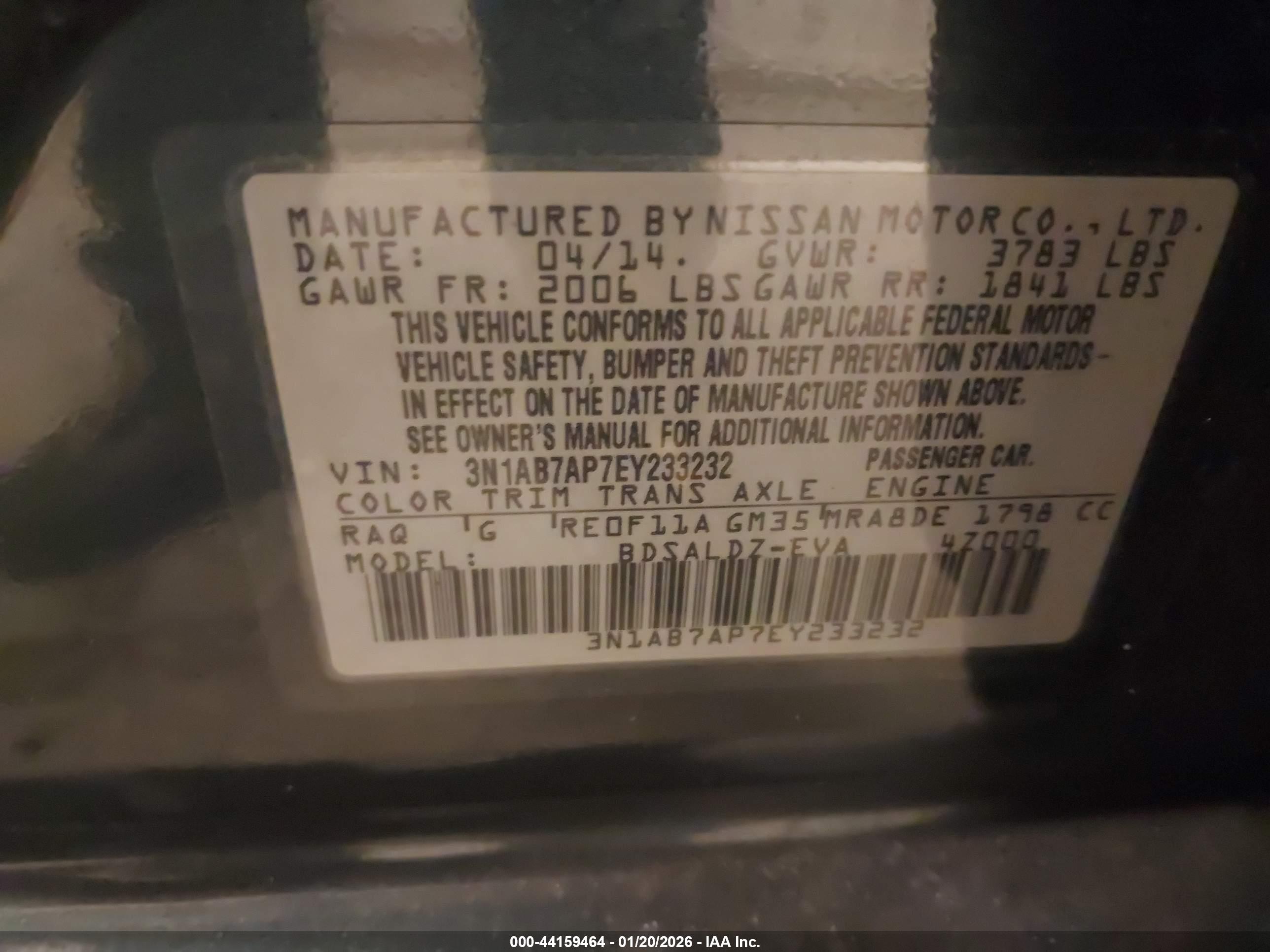 NISSAN SENTRA image 9