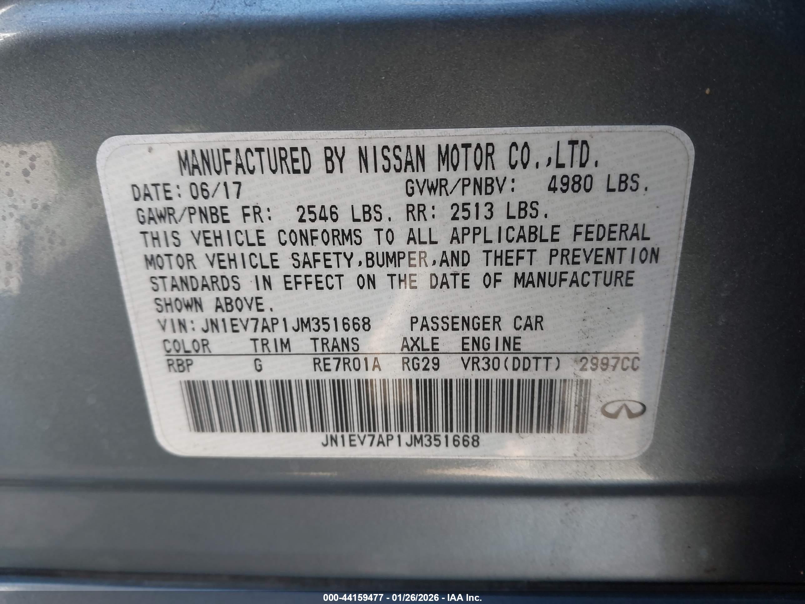 INFINITI Q50 image 9
