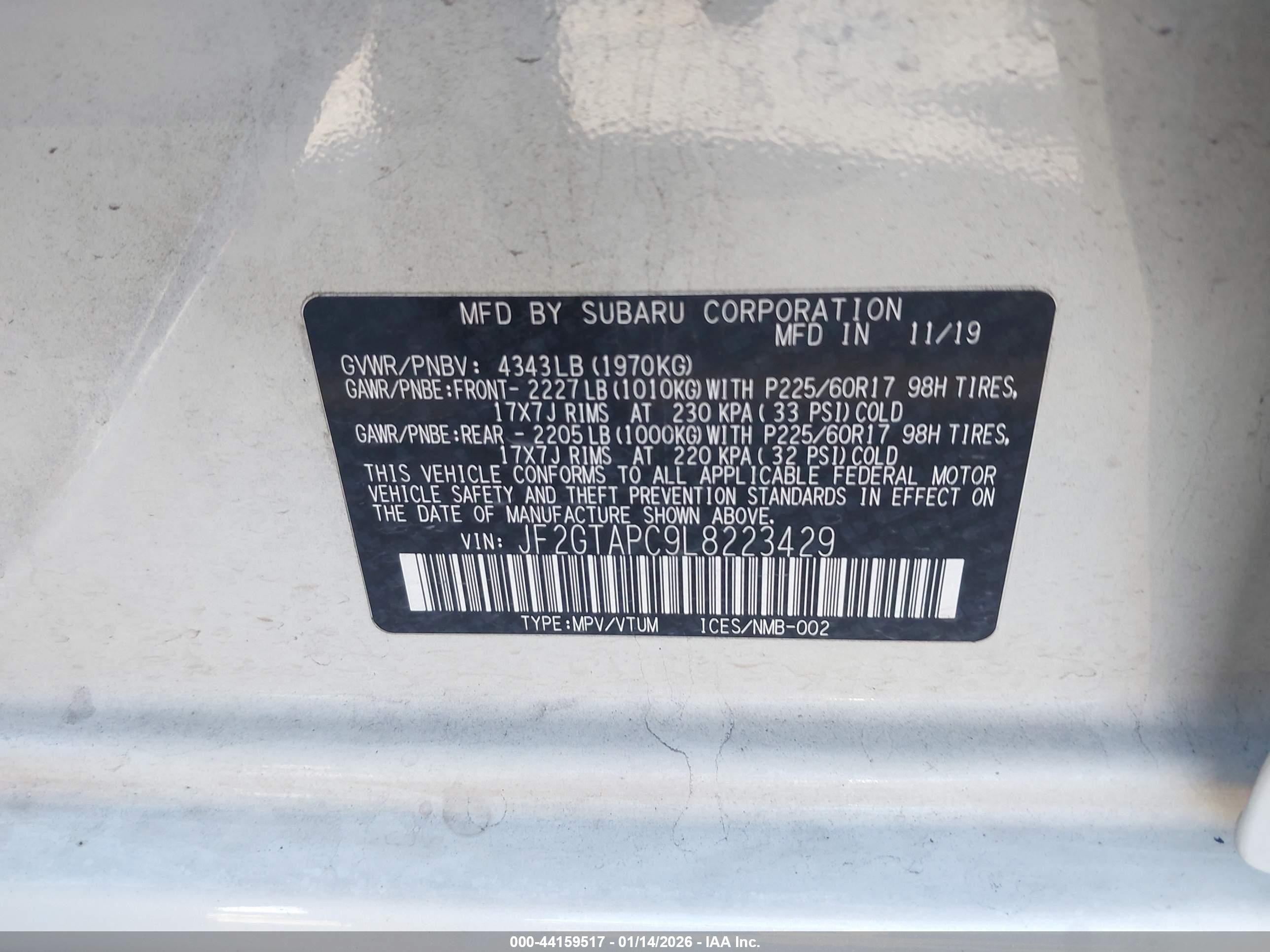 SUBARU CROSSTREK image 9