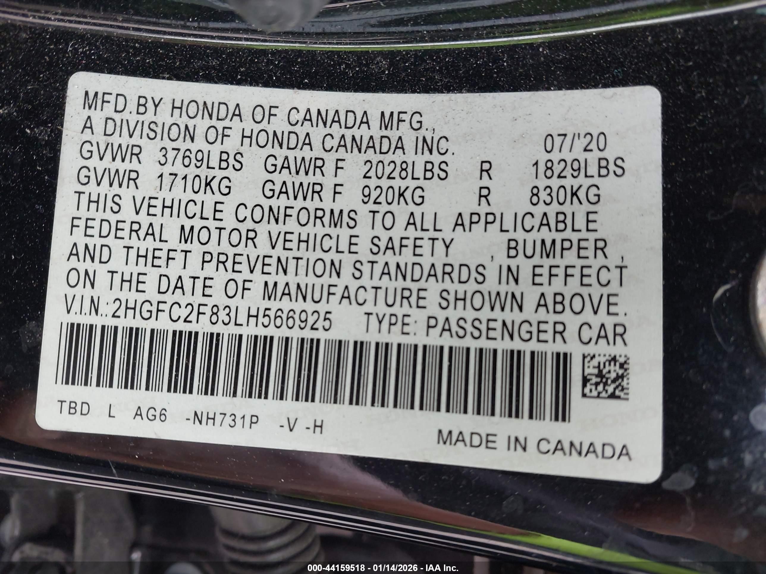 HONDA CIVIC image 9