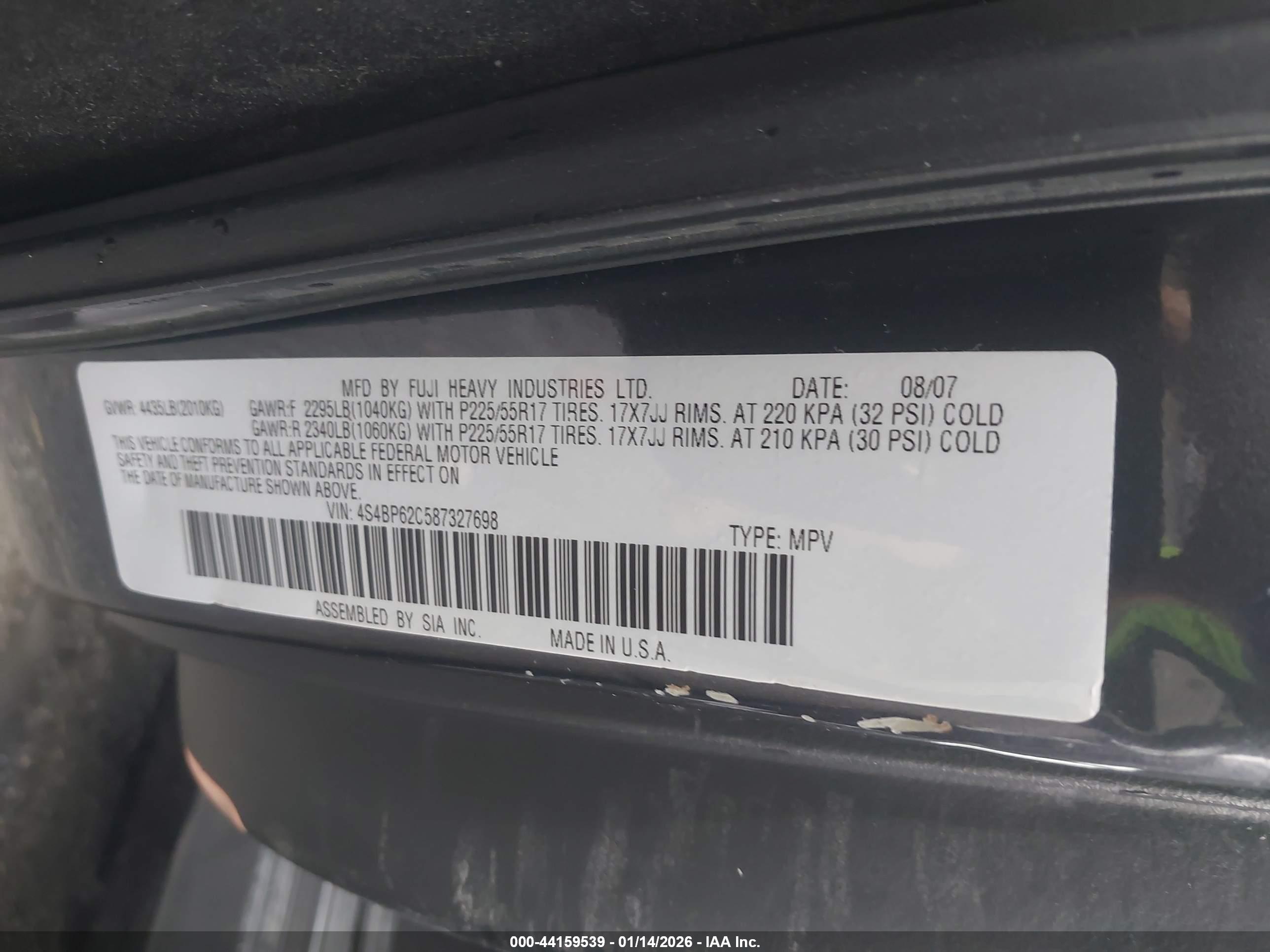 SUBARU OUTBACK image 9