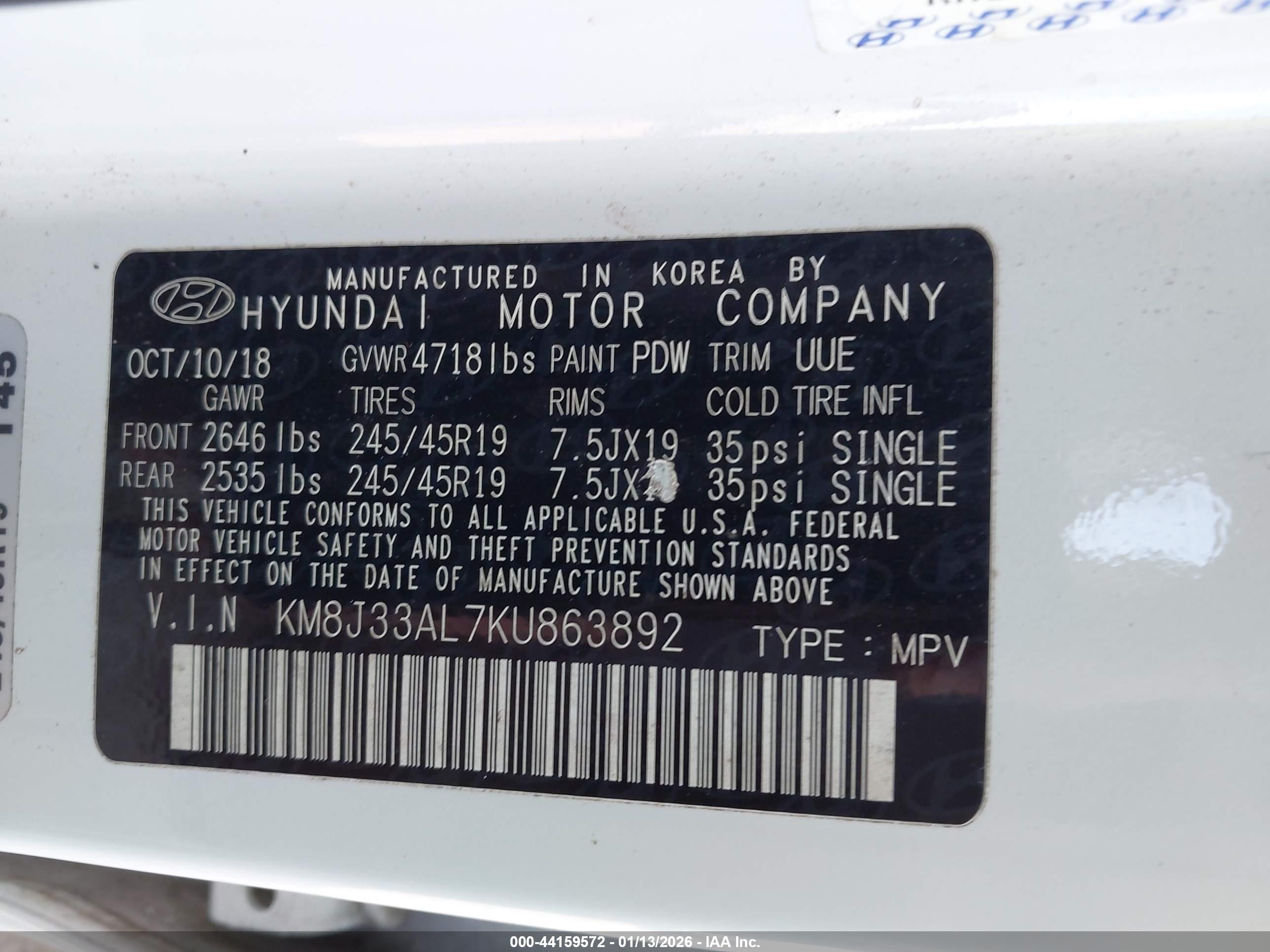 HYUNDAI TUCSON image 9