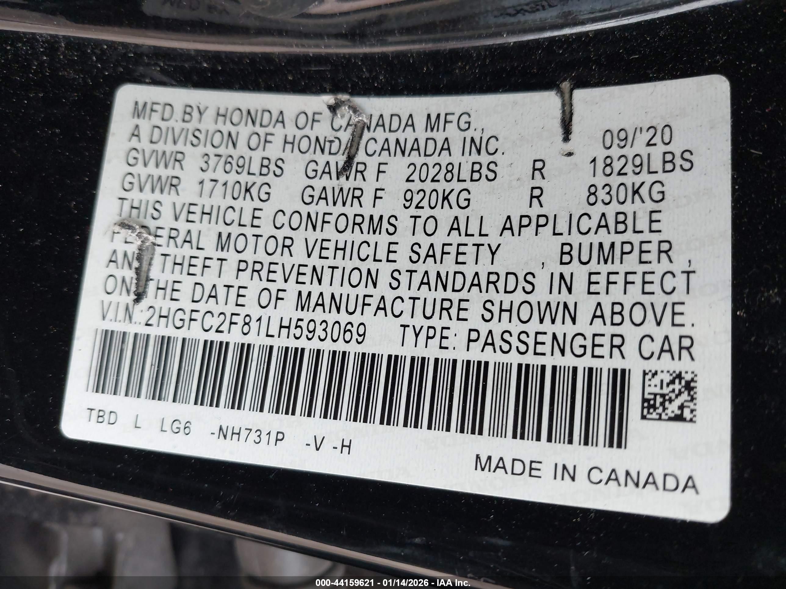 HONDA CIVIC image 9