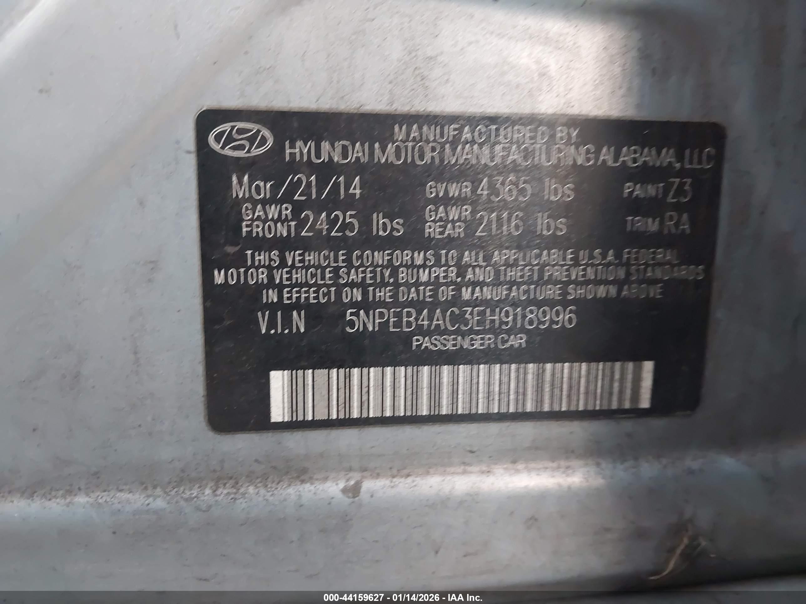 HYUNDAI SONATA image 9