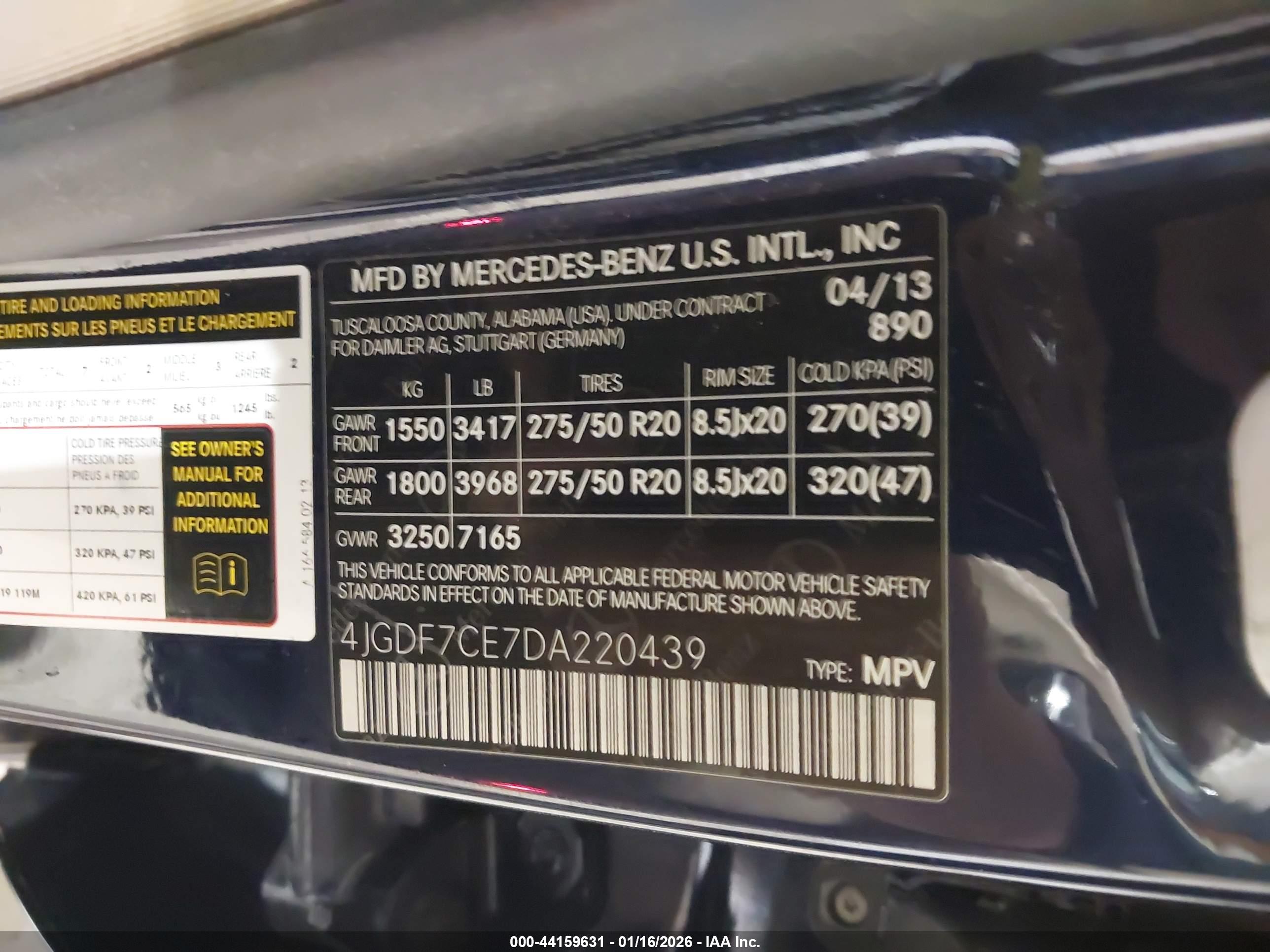 MERCEDES-BENZ GL image 9