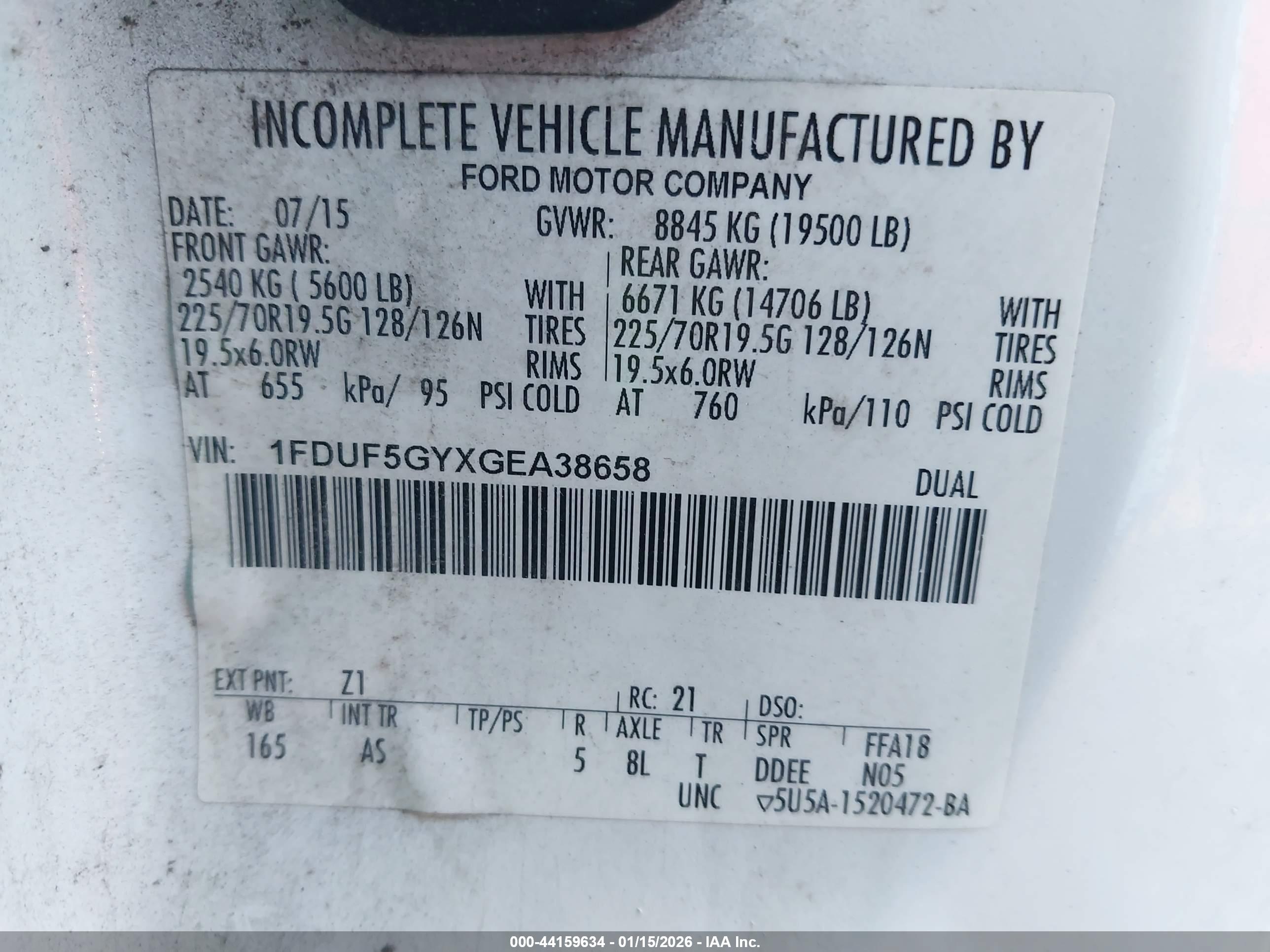 FORD F-550 image 9
