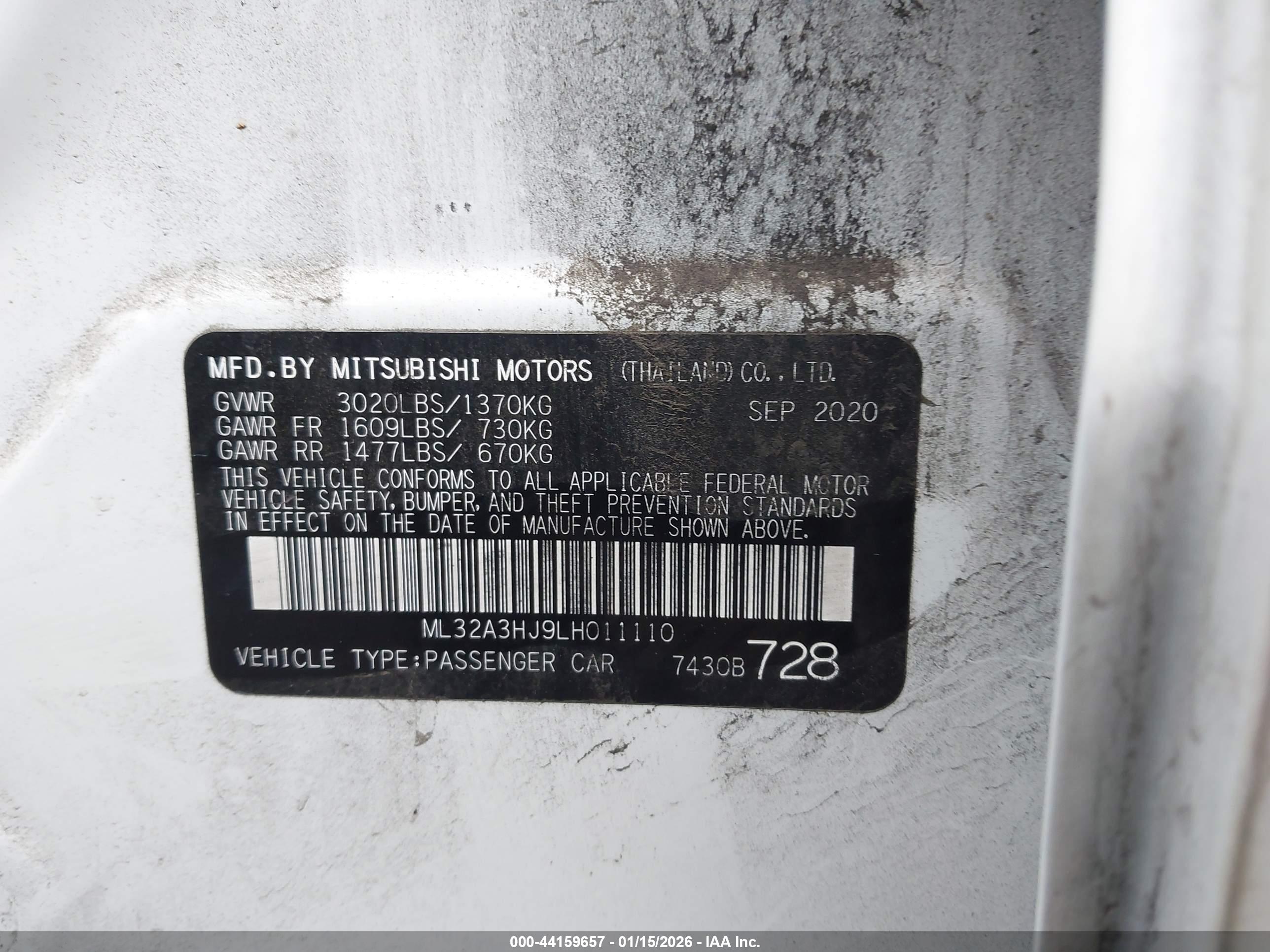 MITSUBISHI MIRAGE image 9